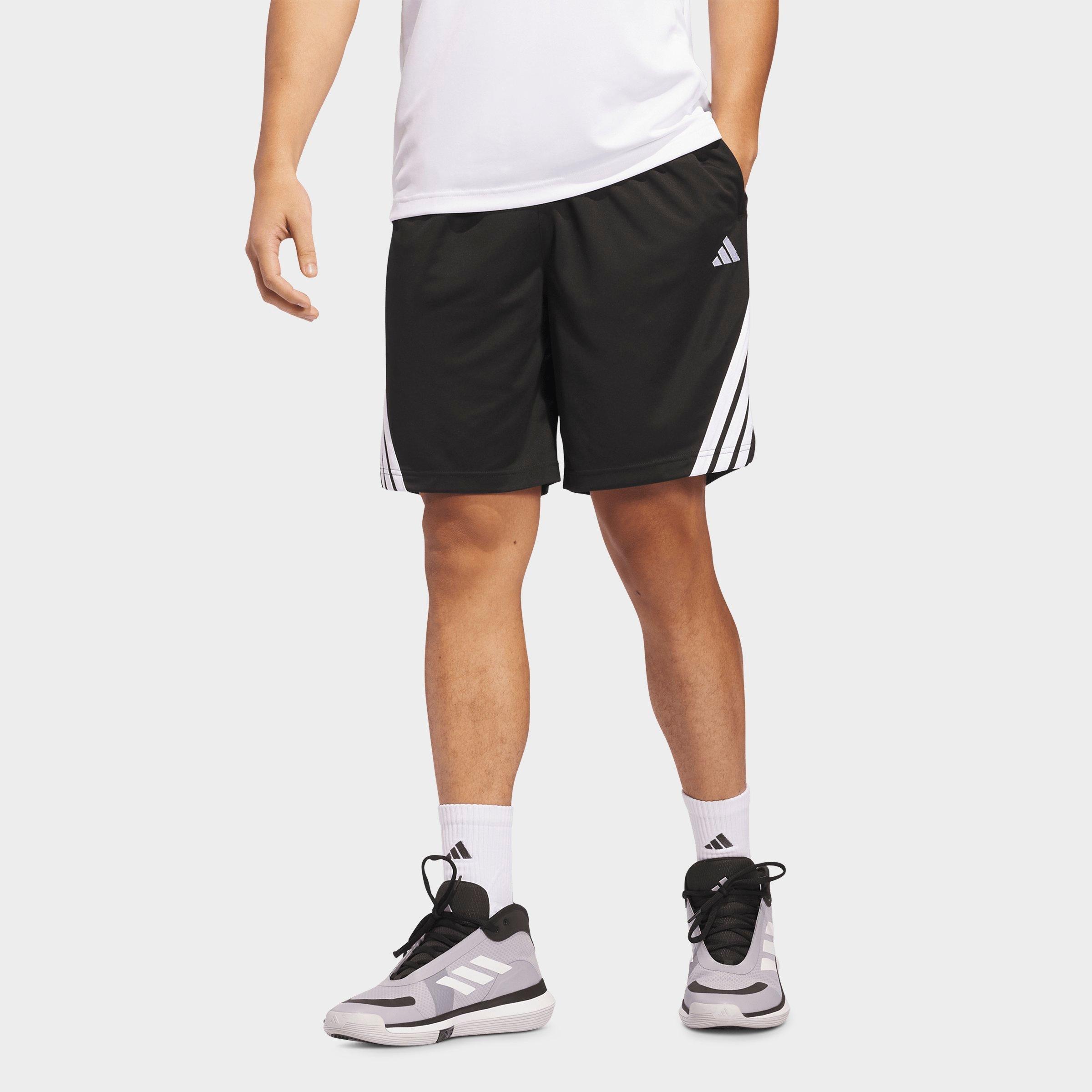 adidas Legends 3-Stripes Basketball Shorts