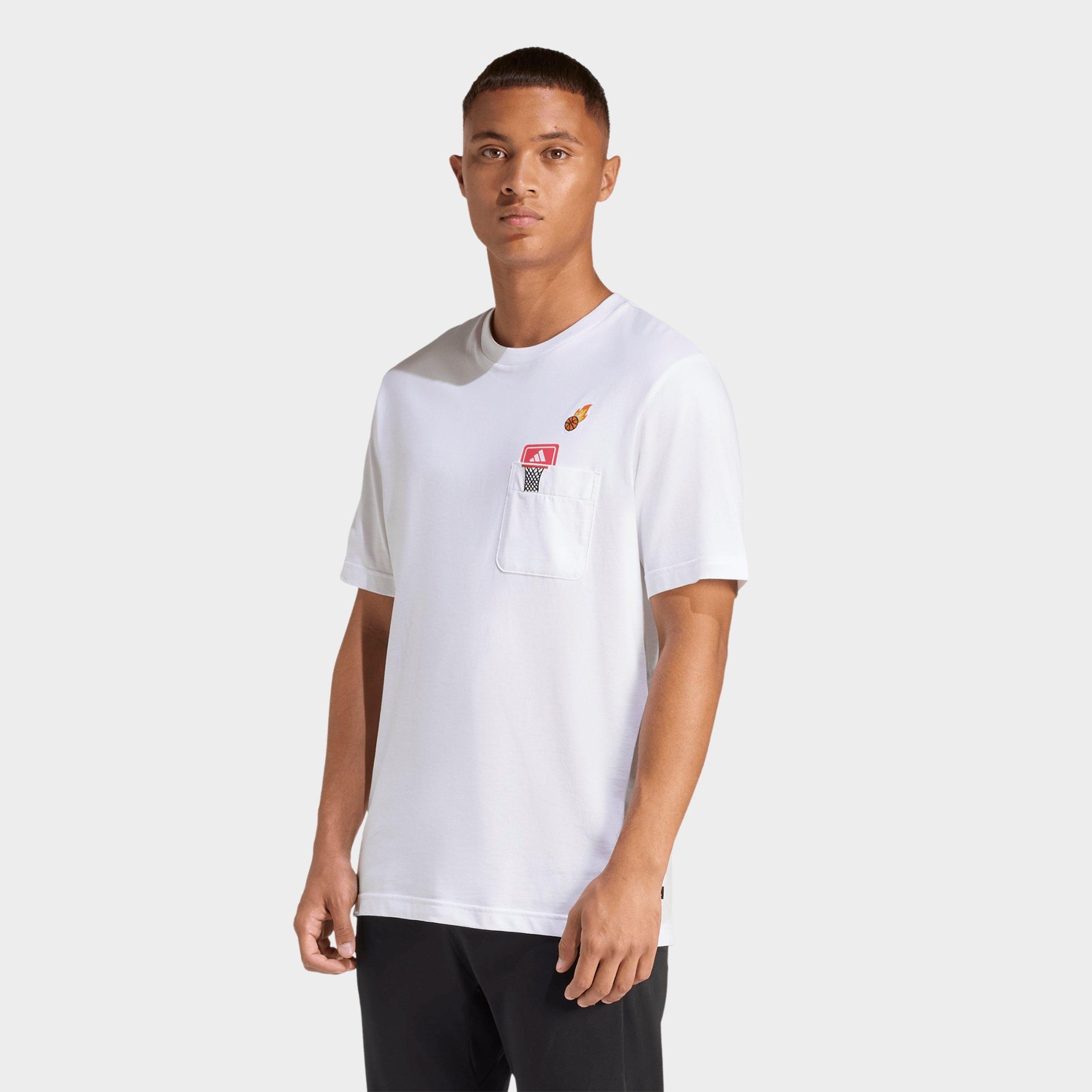 adidas Mini Basketball Embroidery Graphic T-Shirt
