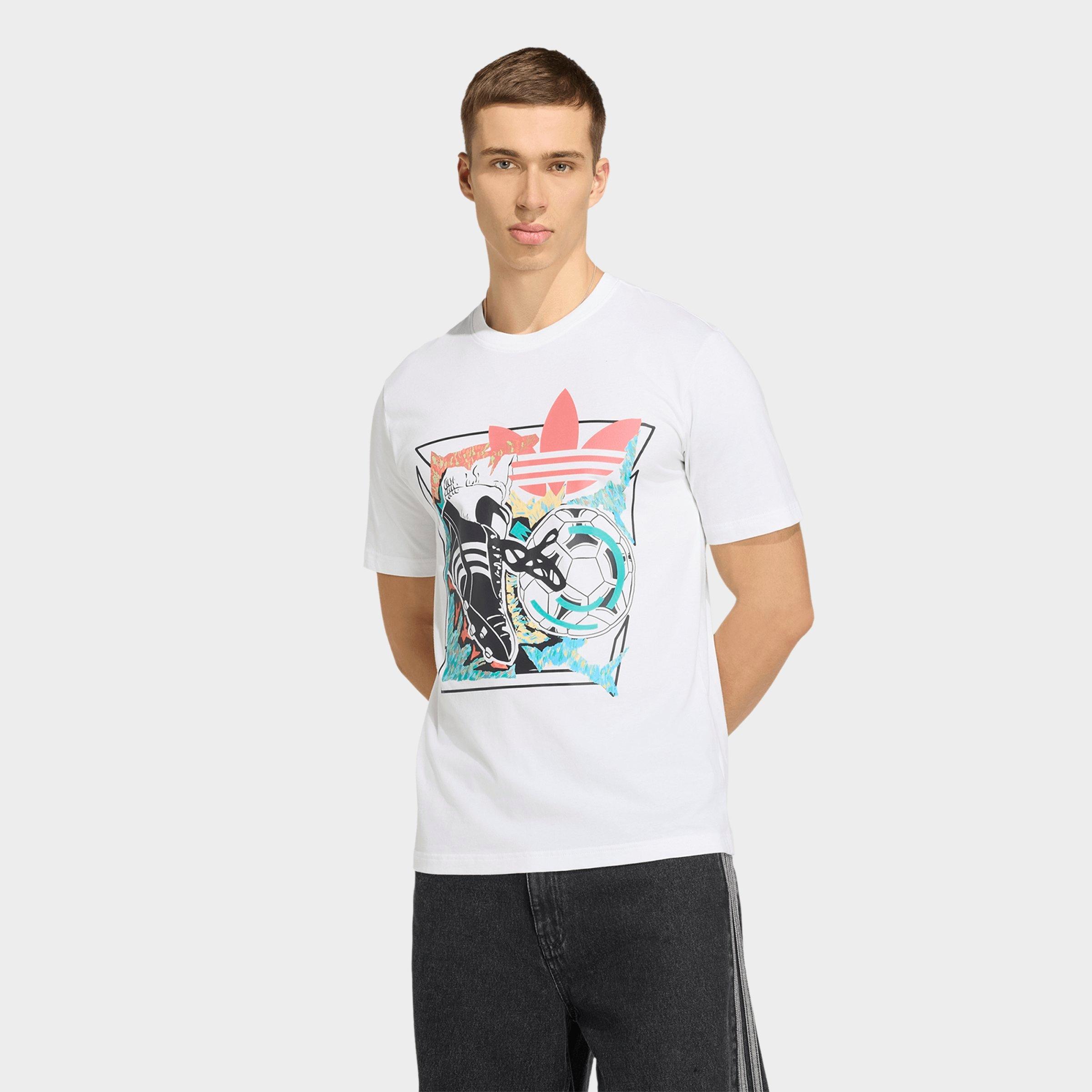 adidas Originals Archive Anime Soccer Graphic T-Shirt