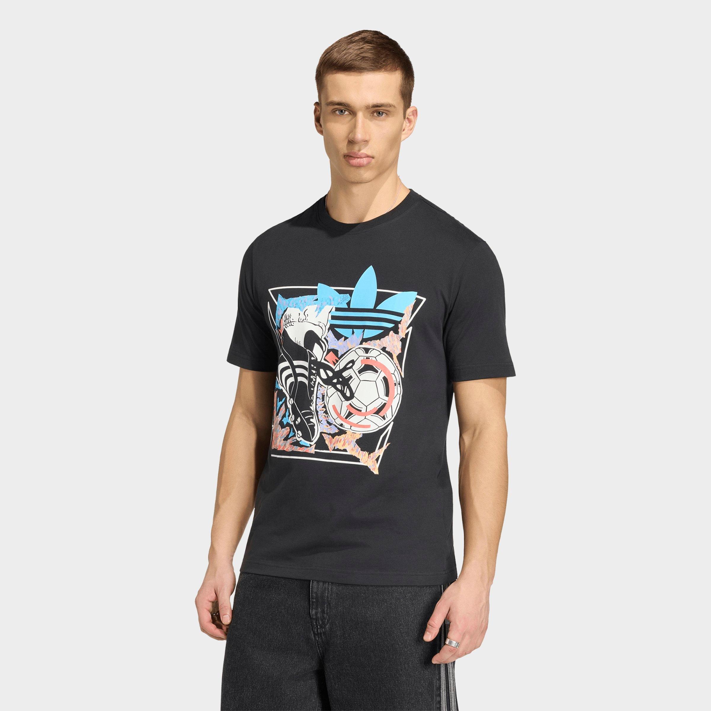 adidas Originals Archive Anime Soccer Graphic T-Shirt
