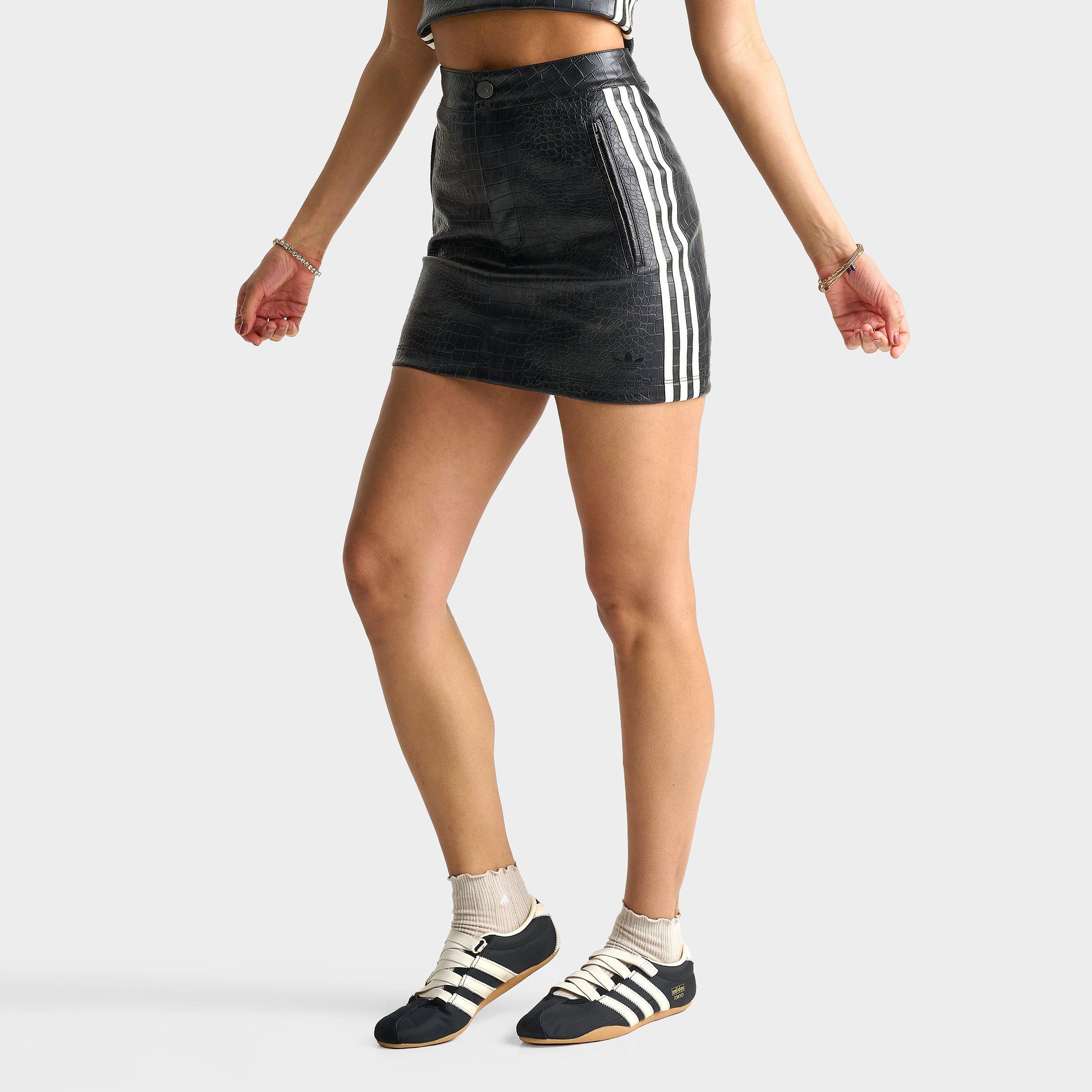 adidas Originals Pleather Mini Skirt