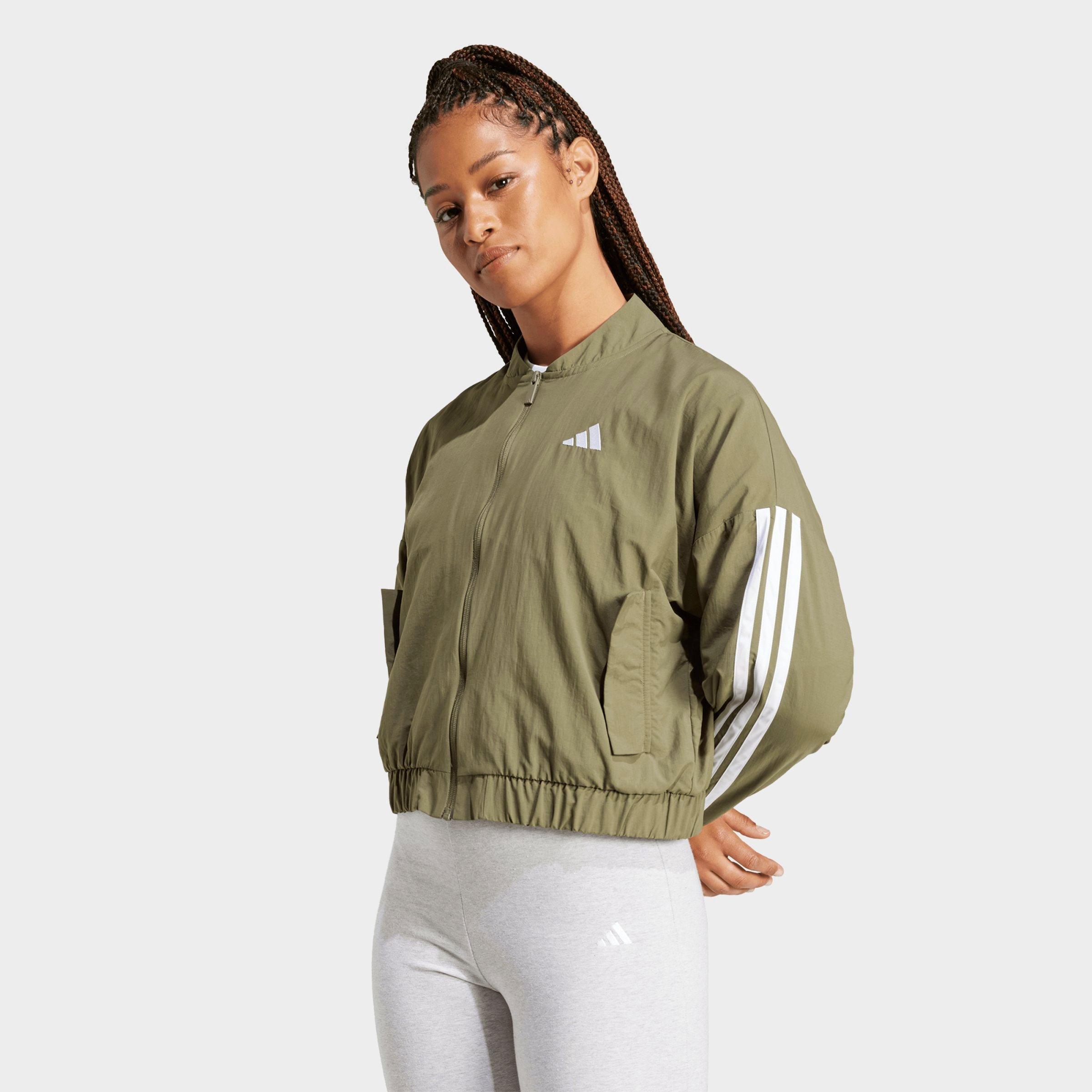 adidas Sportswear Essentials 3-Stripes Lifestyle Woven Bomber Jacket