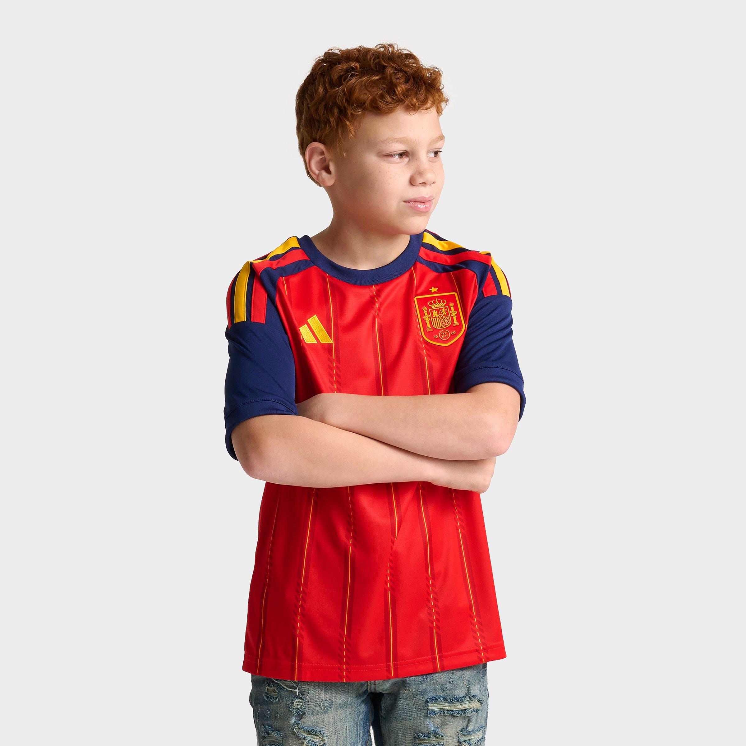 adidas Spain Home Replica Soccer Jersey