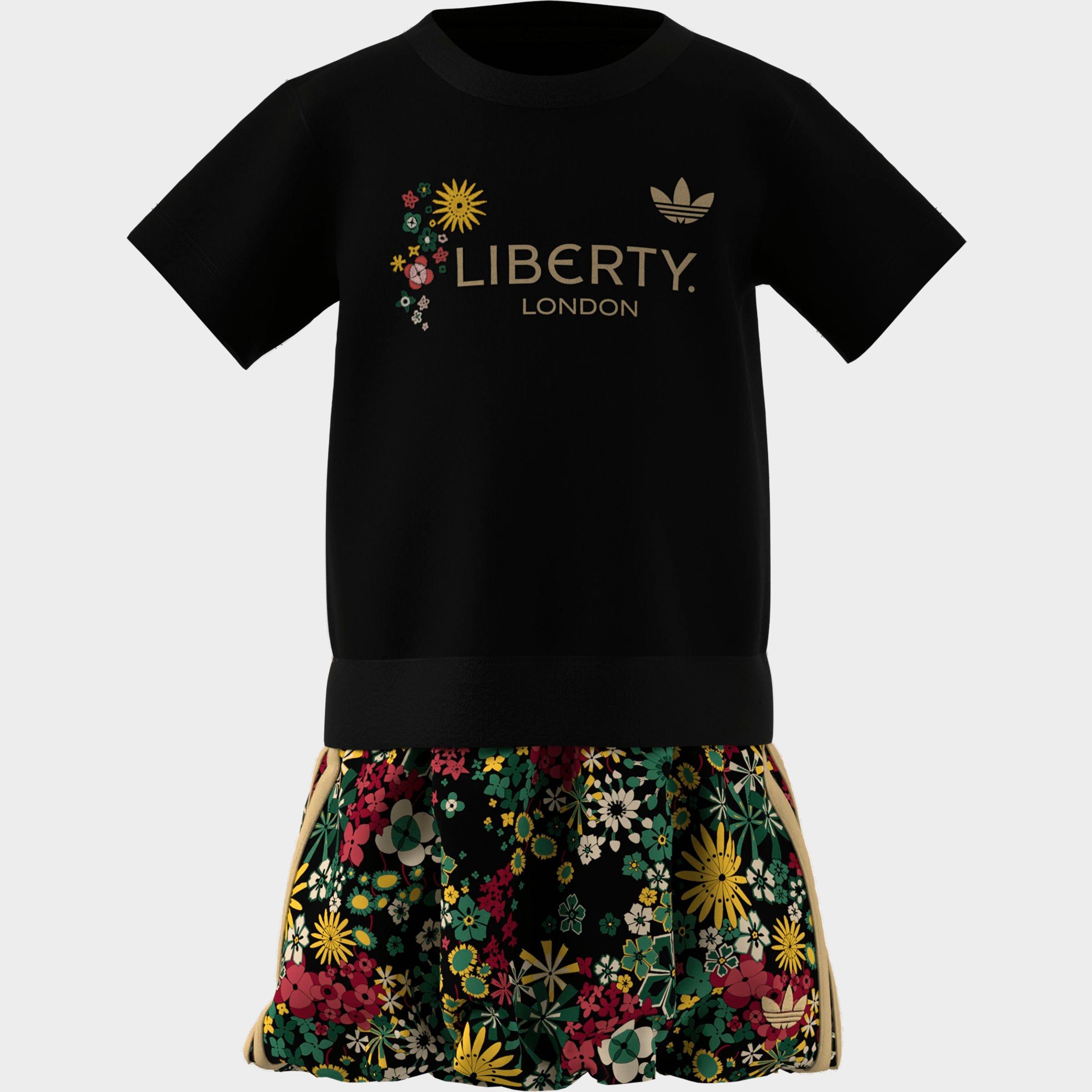 and adidas Originals x Liberty London T-Shirt and Skirt Set
