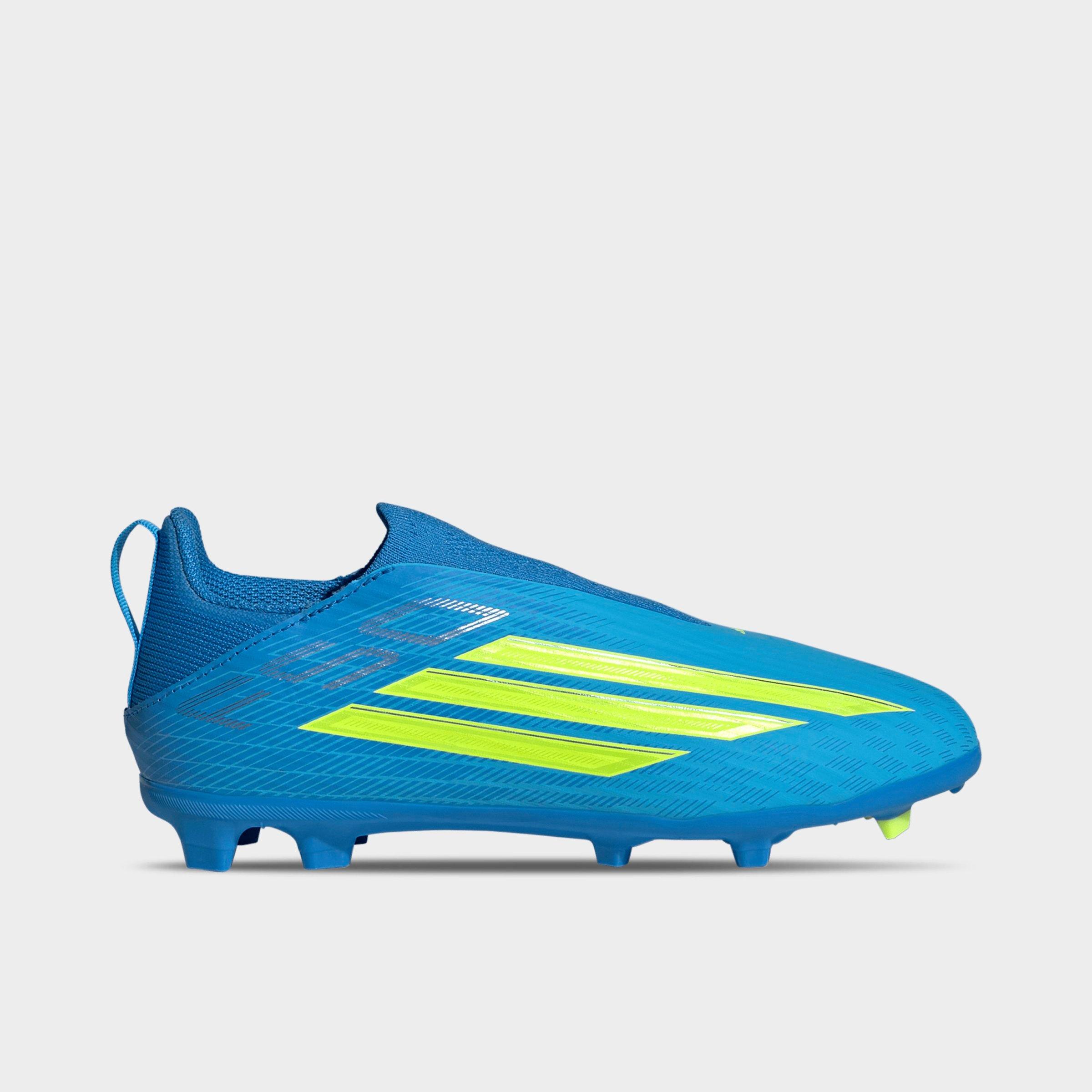 and adidas F50 League Laceless Firm Ground and Multi Ground Soccer Cleats