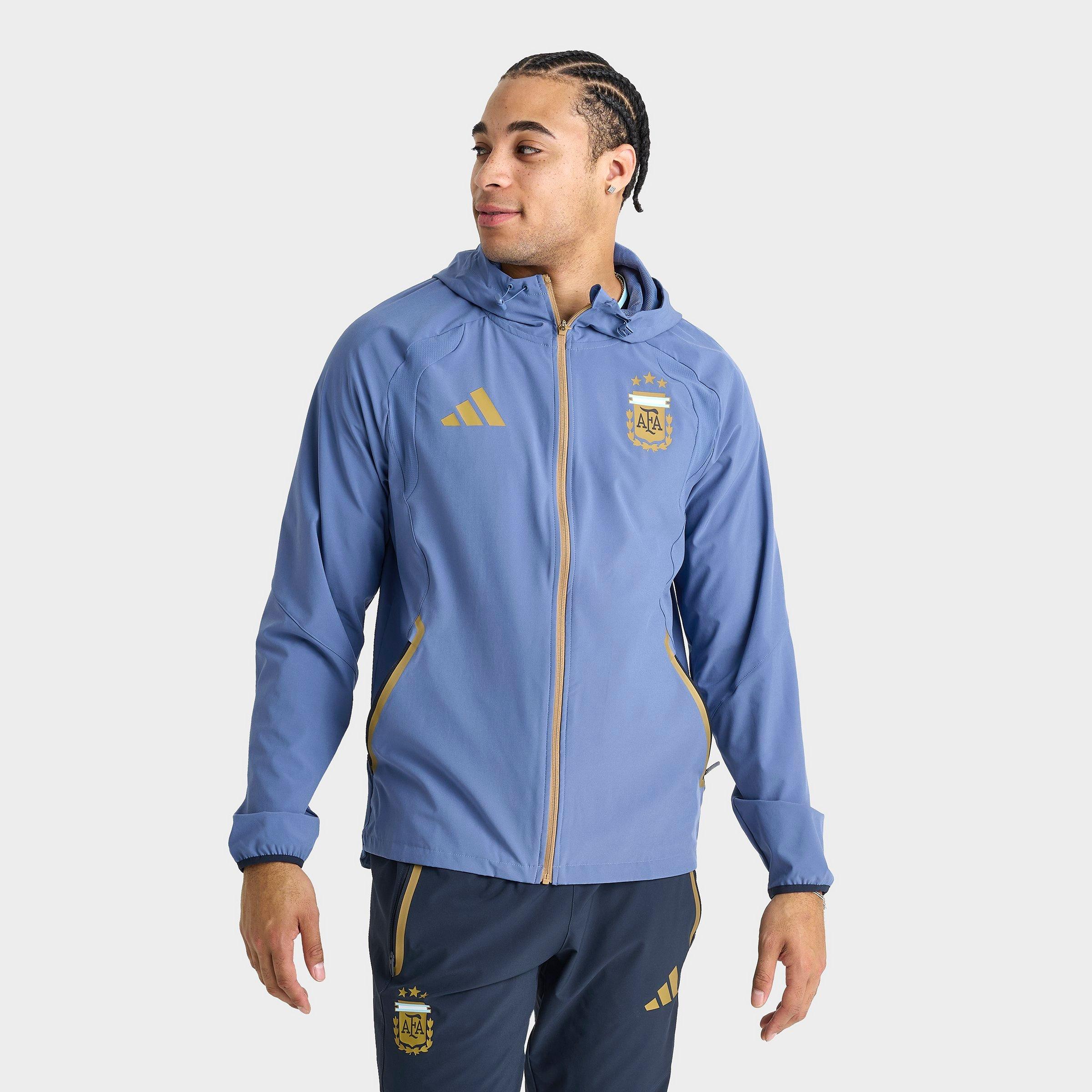adidas Argentina Tiro Travel Full-Zip Windbreaker Jacket
