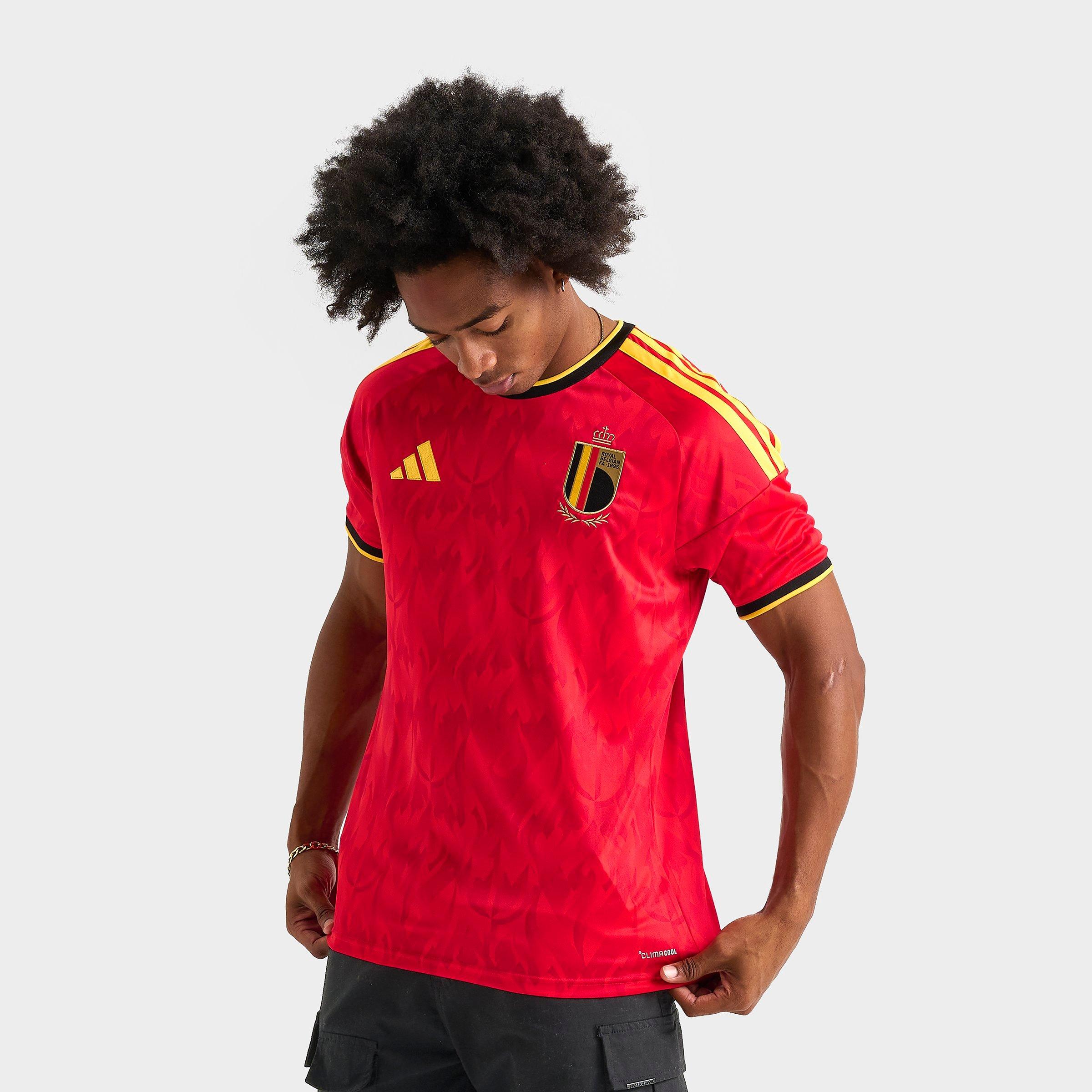 adidas Belgium Home Replica Soccer Jersey