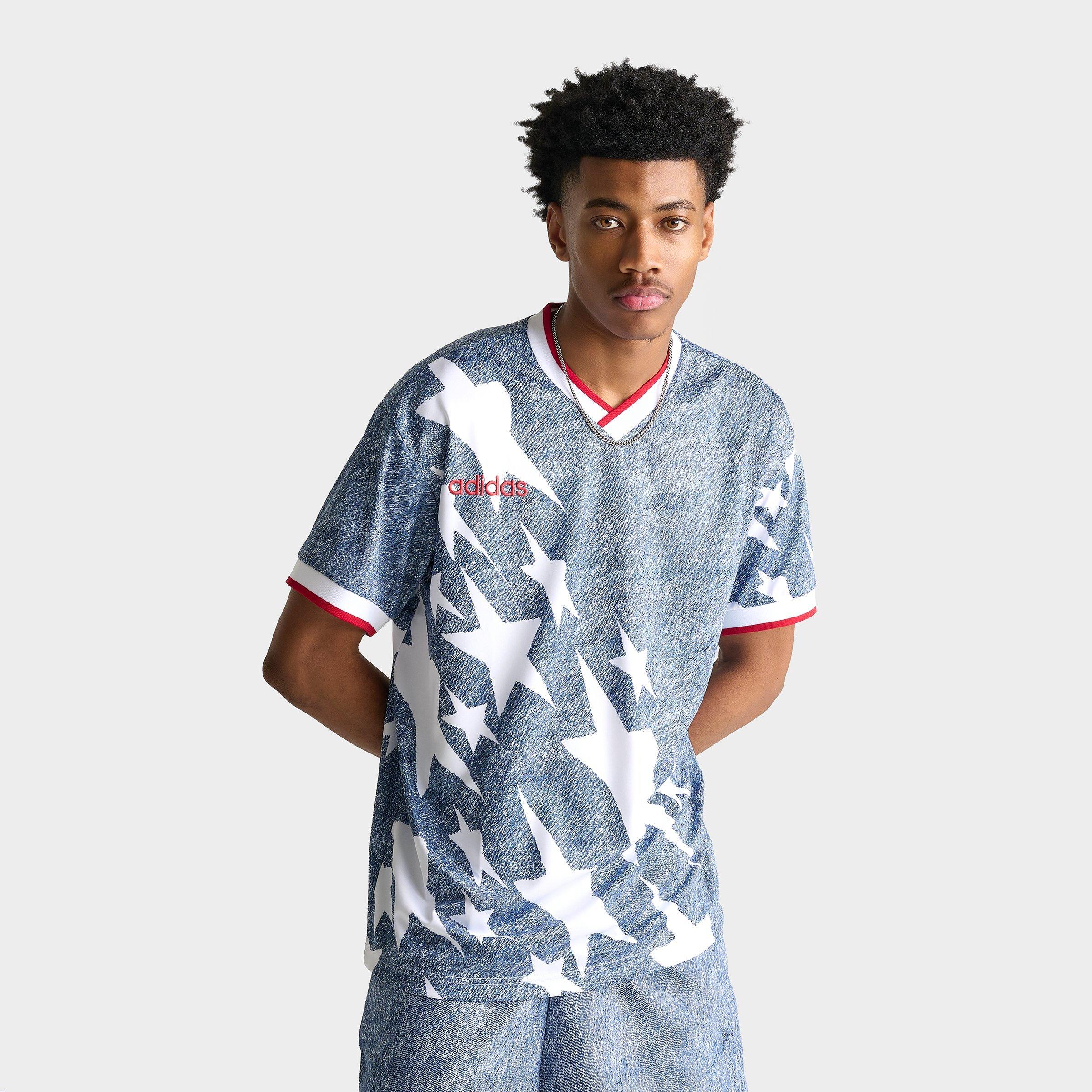adidas Denim Graphic Soccer Jersey