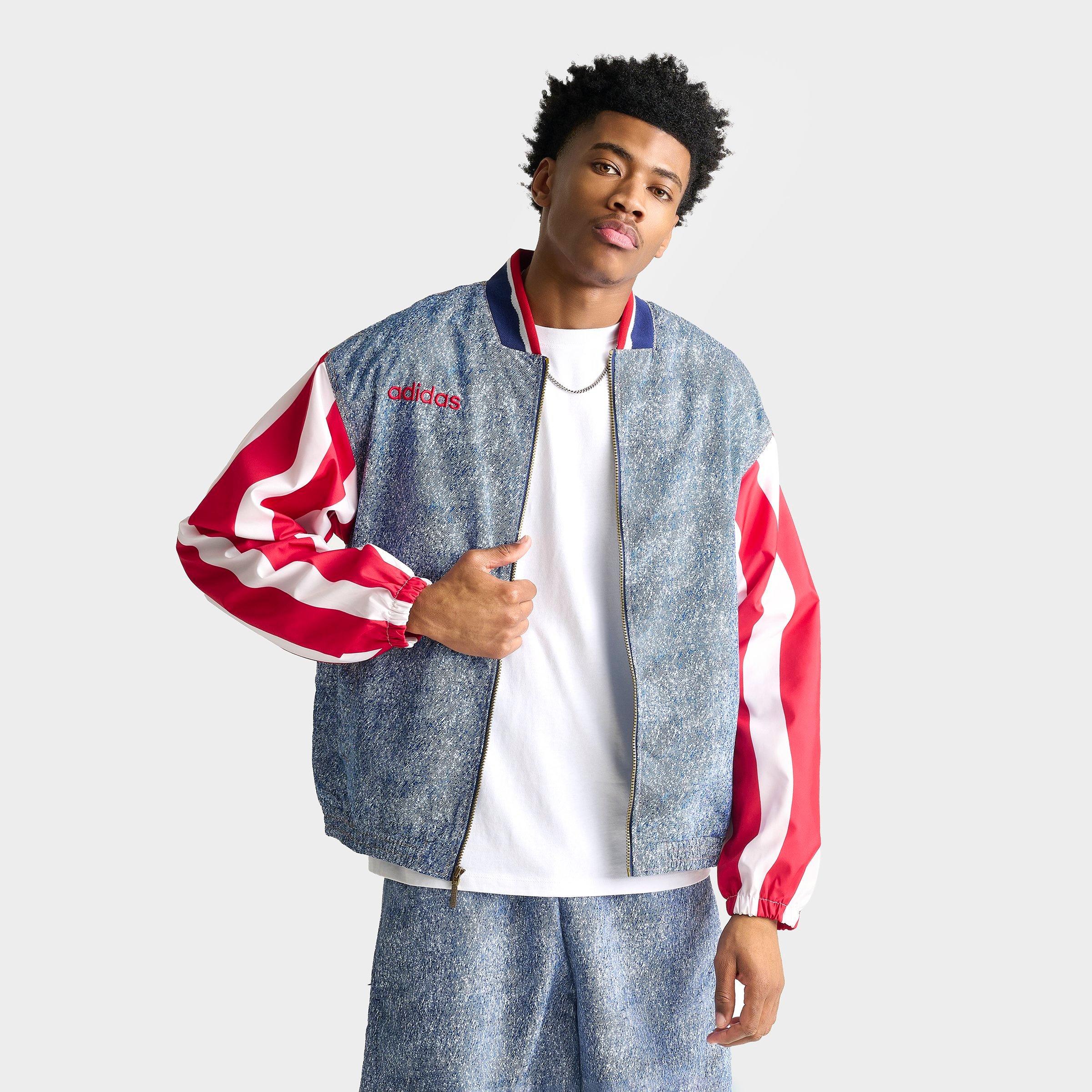 adidas Denim Graphic Track Top