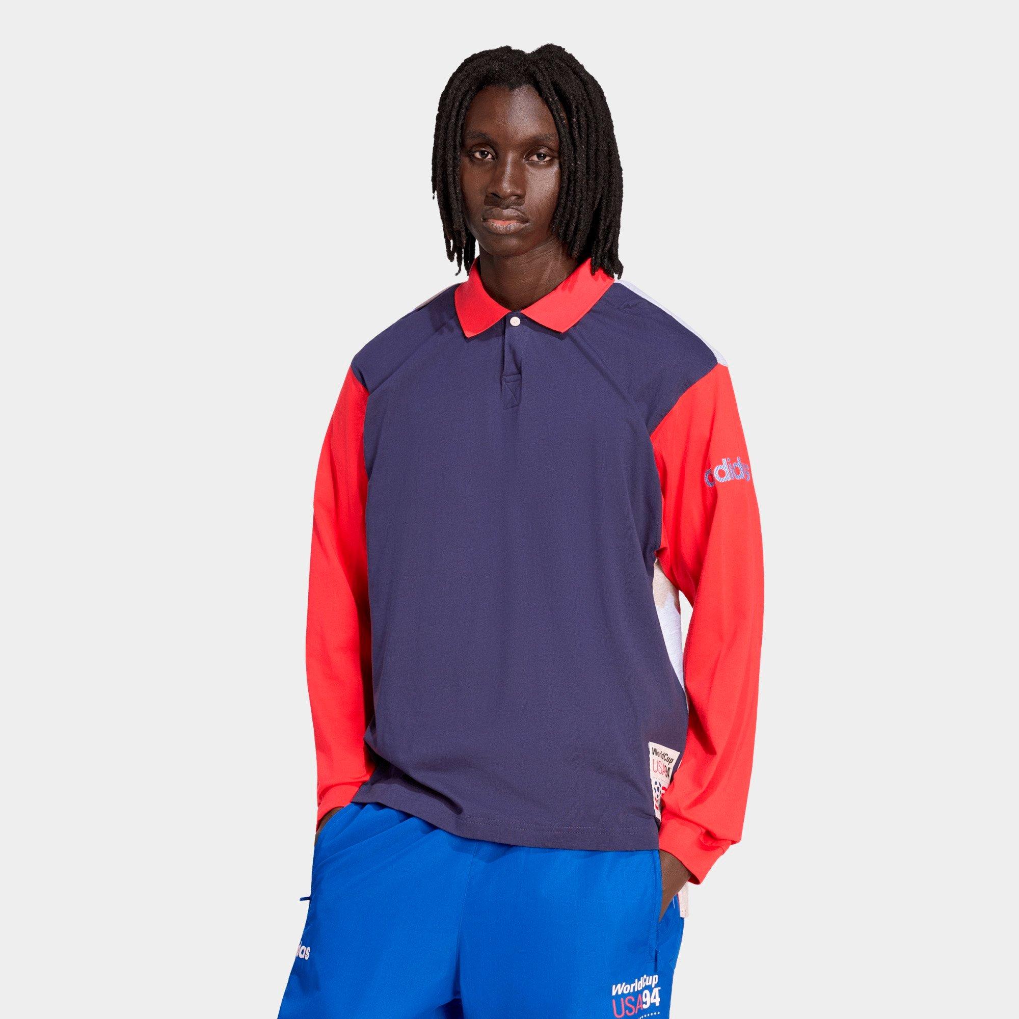 adidas FIFA World Cup 94 Graphic Long-Sleeve Polo Shirt