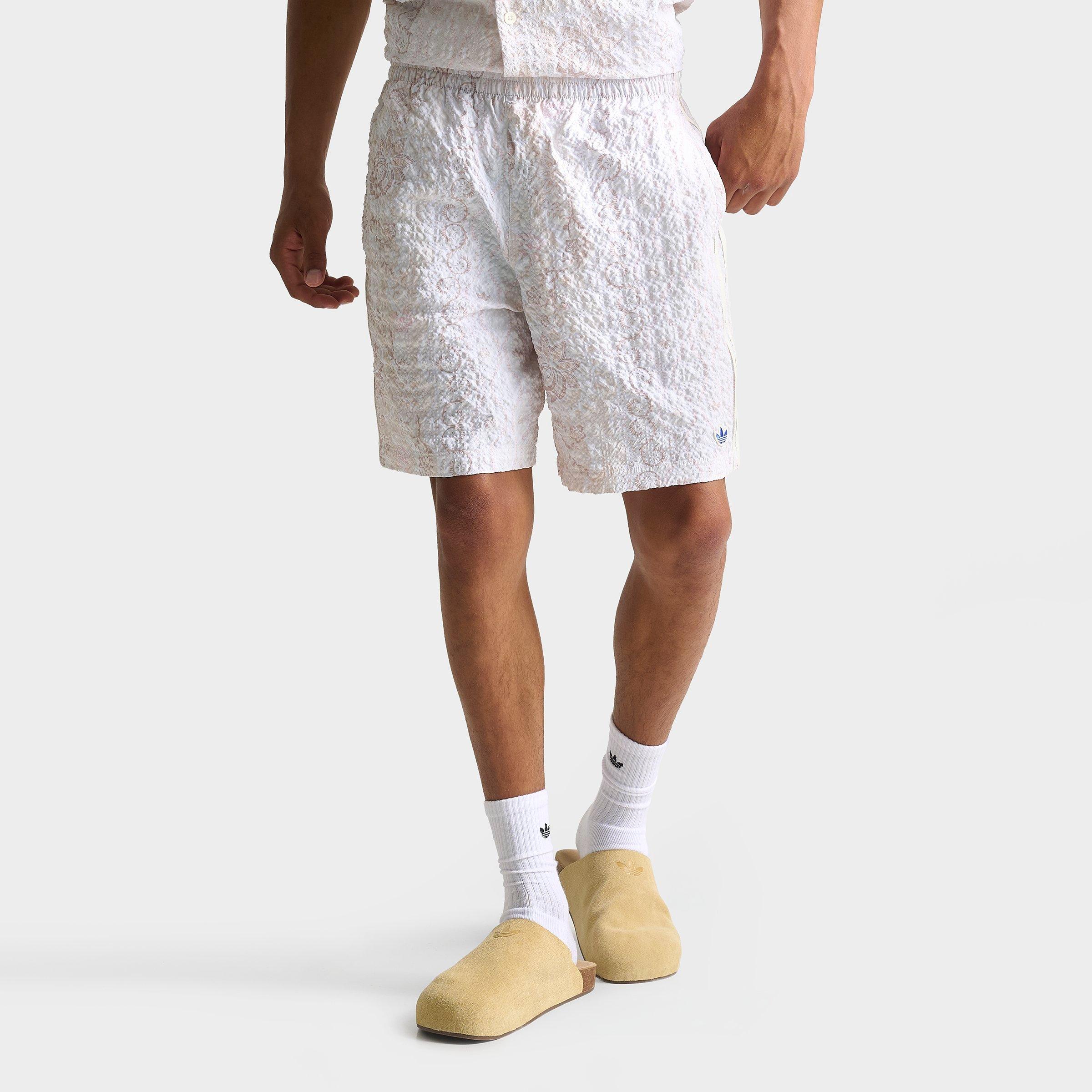 adidas Originals Summer Glow Printed Seersucker Shorts