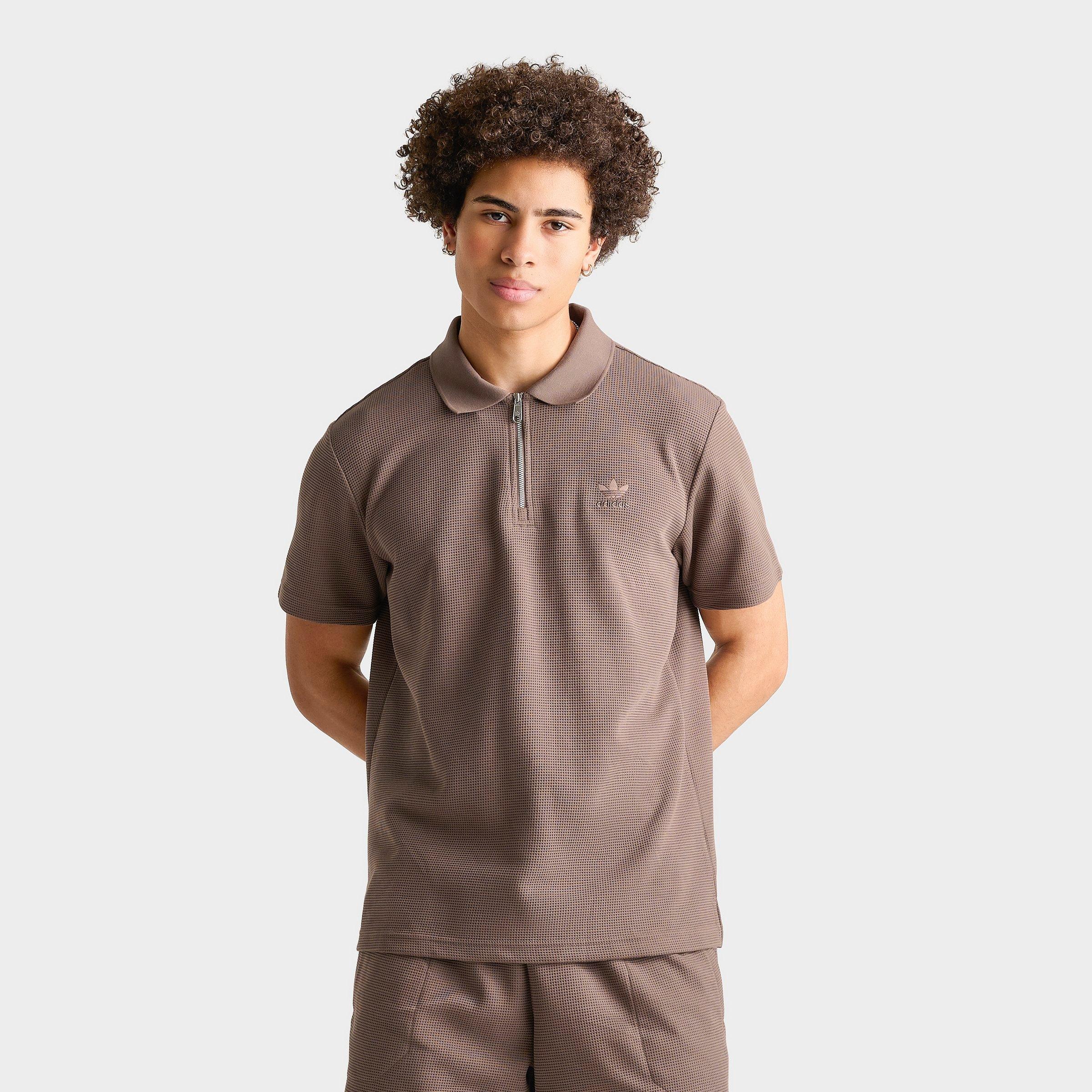 adidas Originals Trefoil Essentials Waffle Polo Shirt