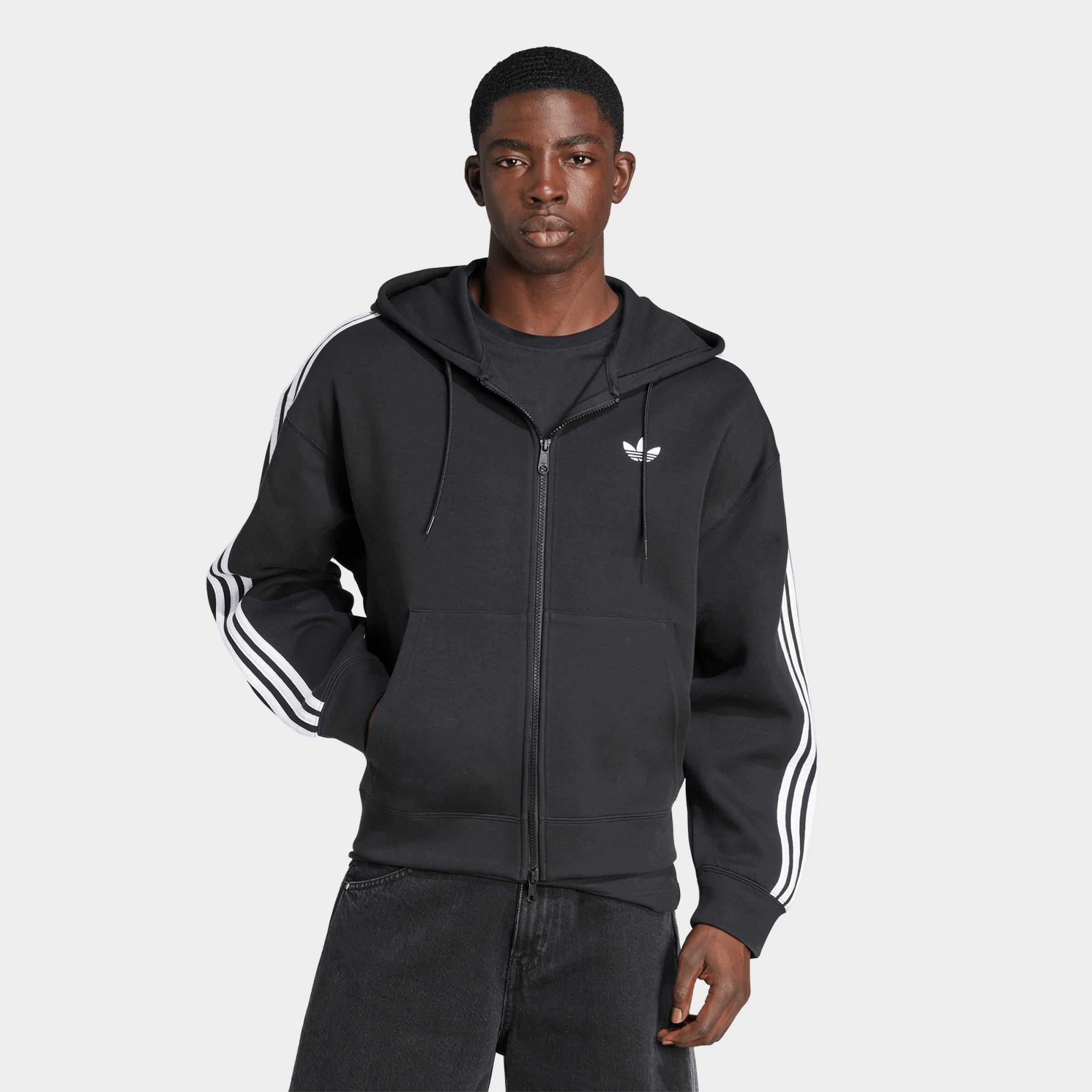 adidas Originals adicolor Spacer Oversized Full-Zip Hoodie