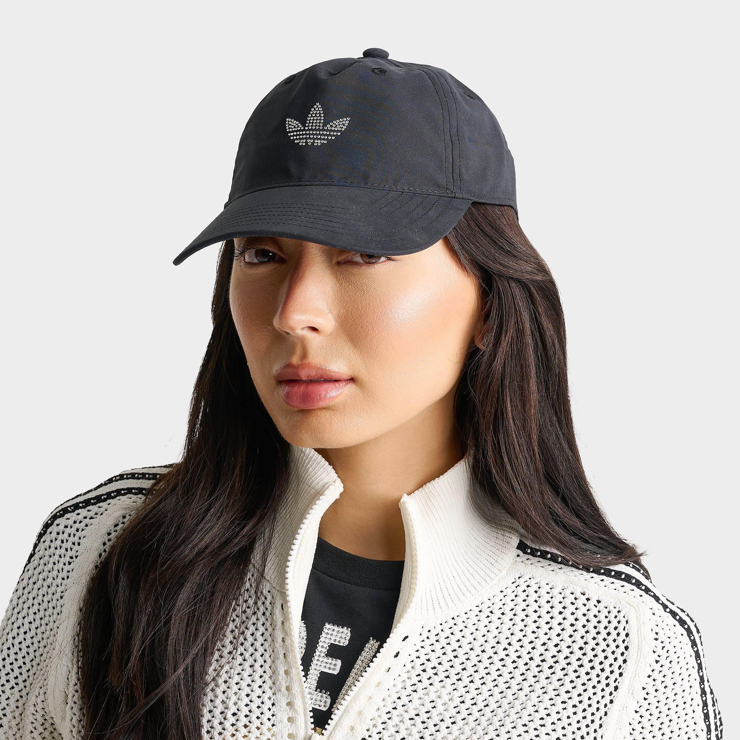 adidas Originals Rhinestone Trefoil Strapback Hat
