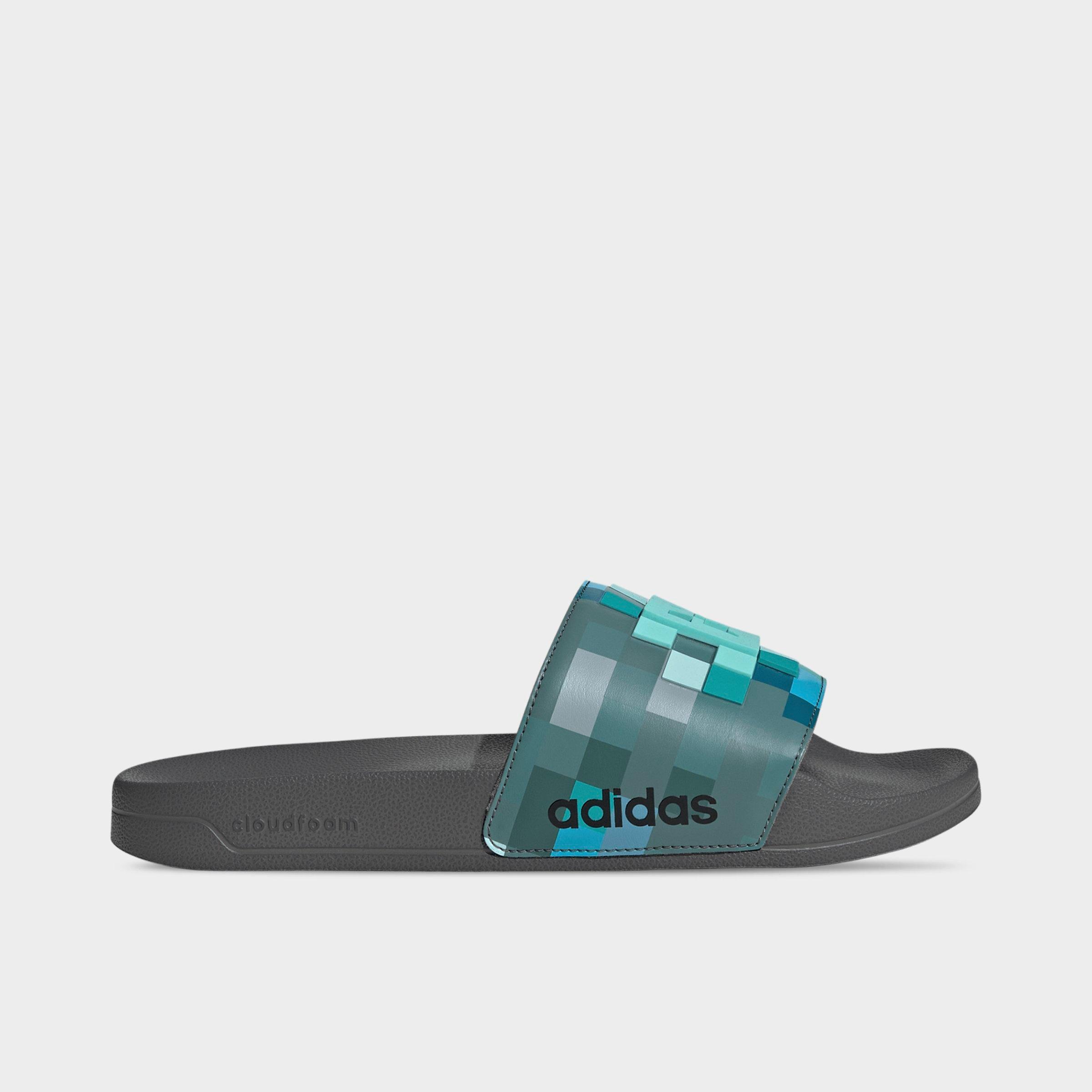 adidas x Minecraft Adilette Shower Slide Sandals