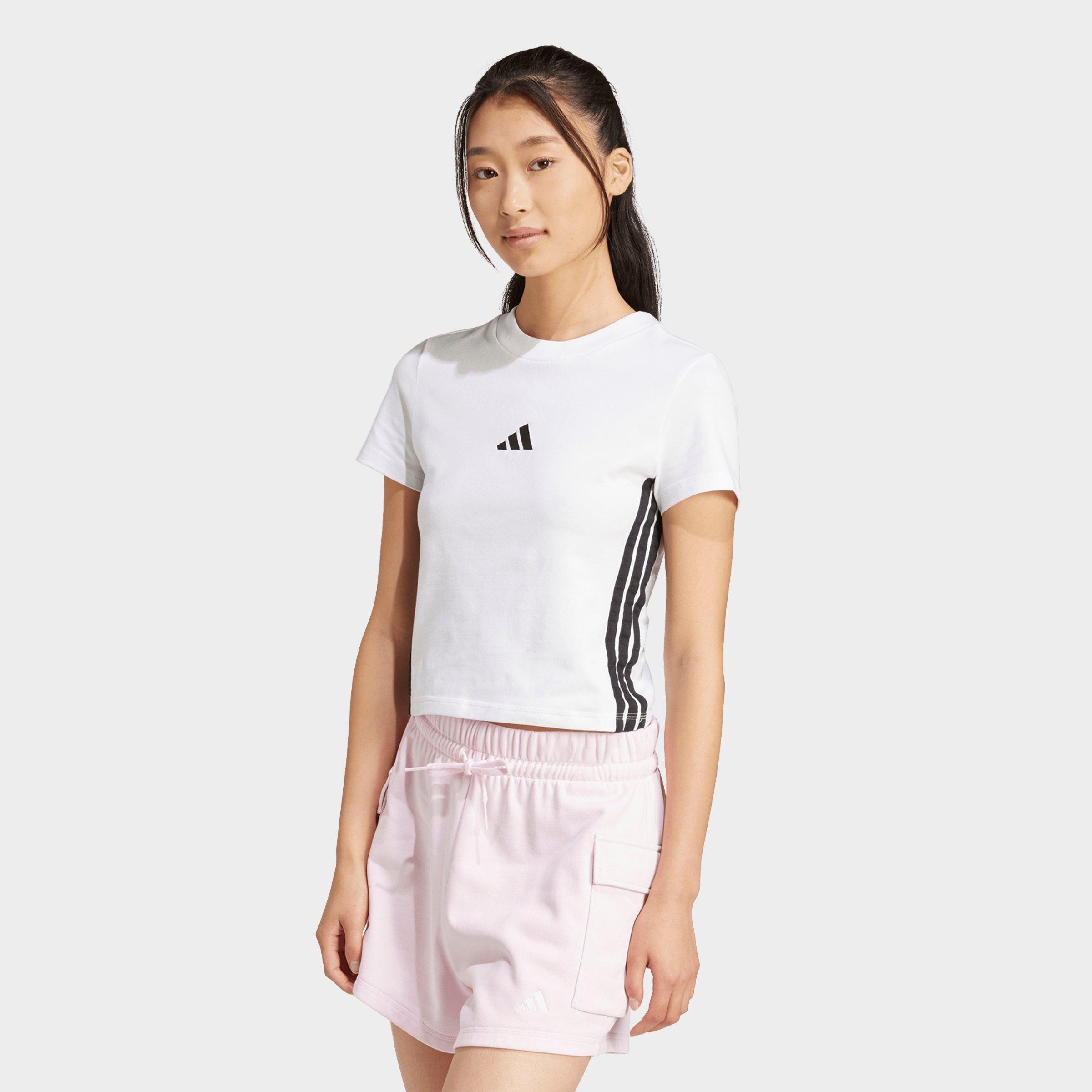 adidas Essentials 3-Stripes Slim T-Shirt