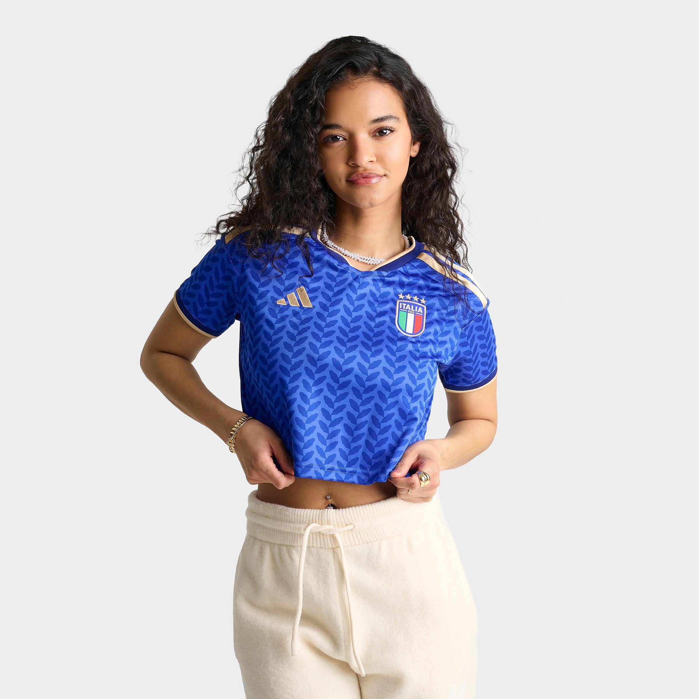 adidas Italy 2026 Home Cropped Jersey