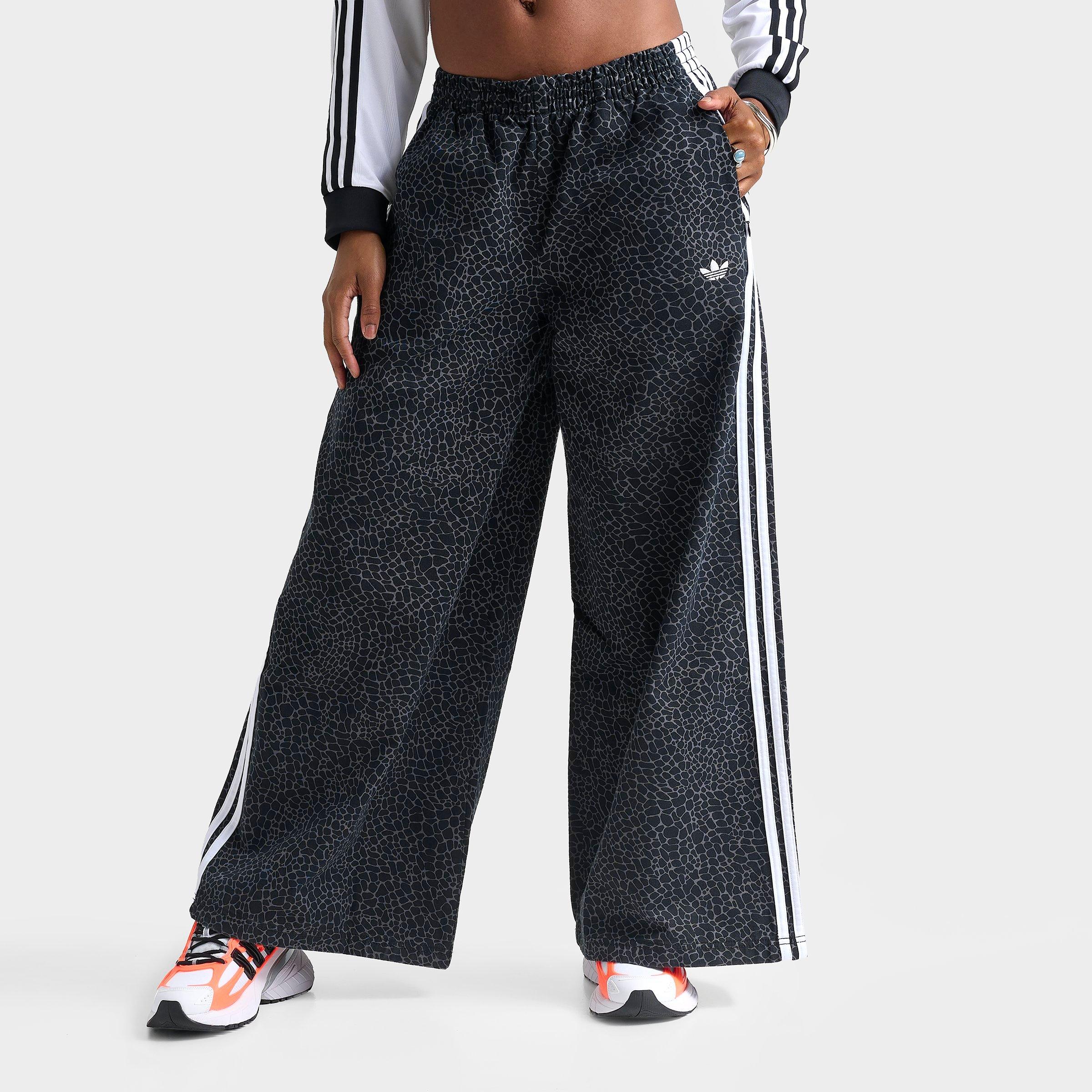 adidas Originals Firebird Allover Print Oversized Denim Pants