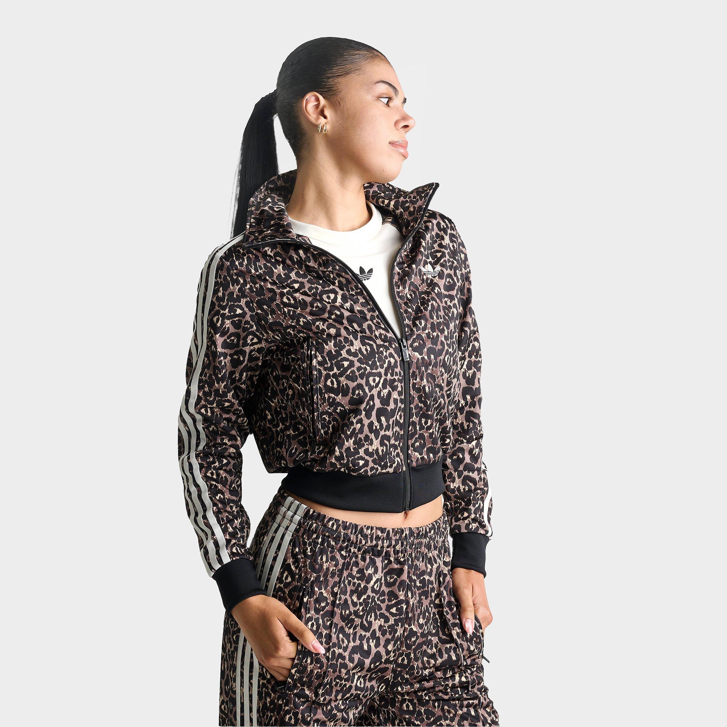adidas Originals Firebird Leopard Print Track Jacket