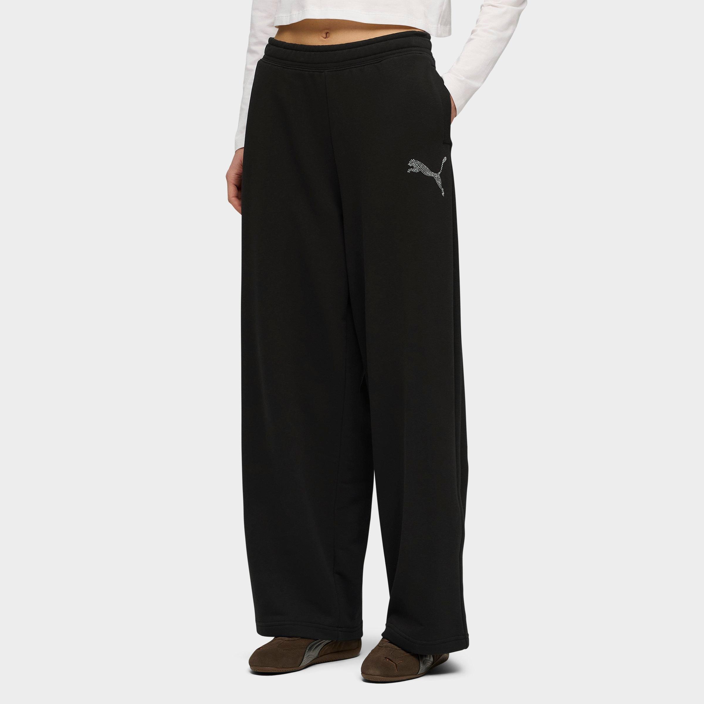 Puma Essentials Graphics Bedazzled Slouchy Pants