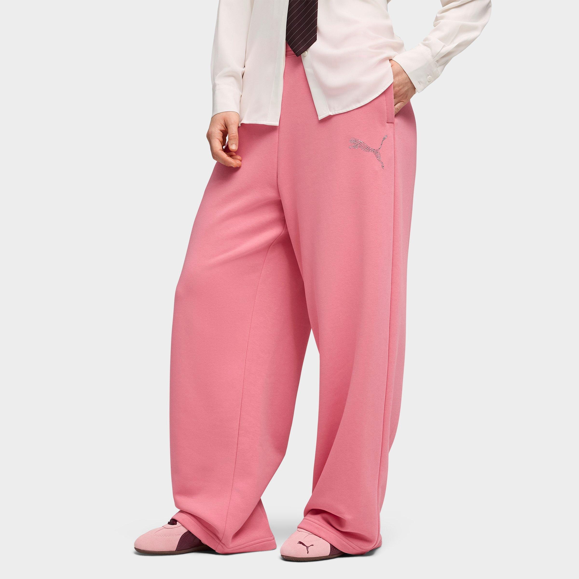 Puma Essentials Graphics Bedazzled Slouchy Pants