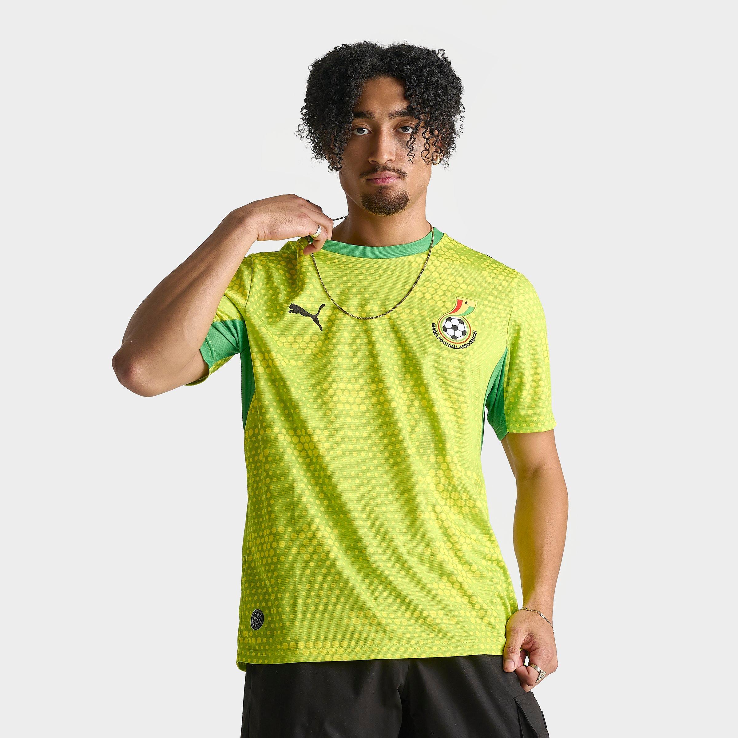 Puma x Salehe Bembury Ghana Short-Sleeve Goalkeeper Soccer Jersey