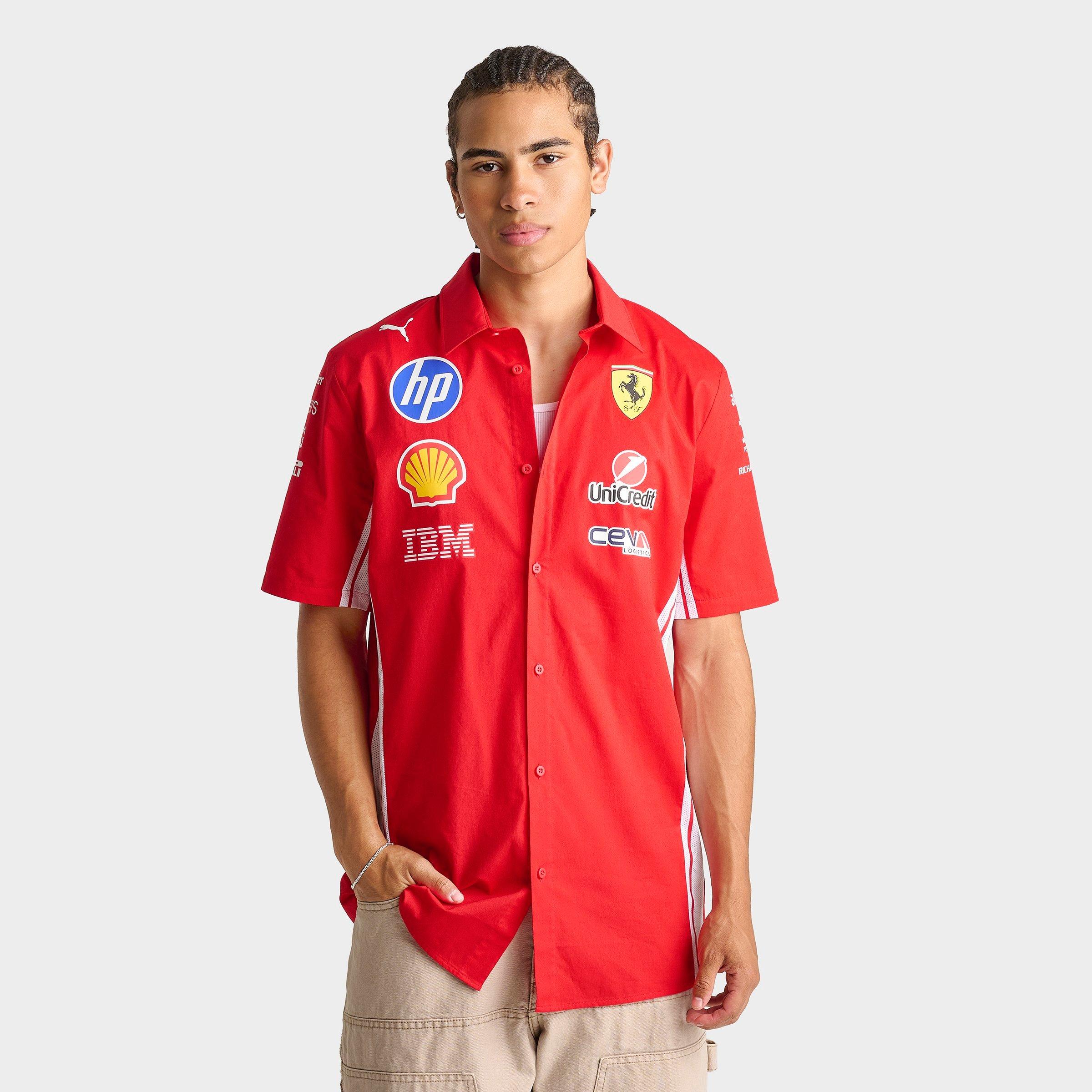 Puma Scuderia Ferrari HP Replica Button-Up Shirt