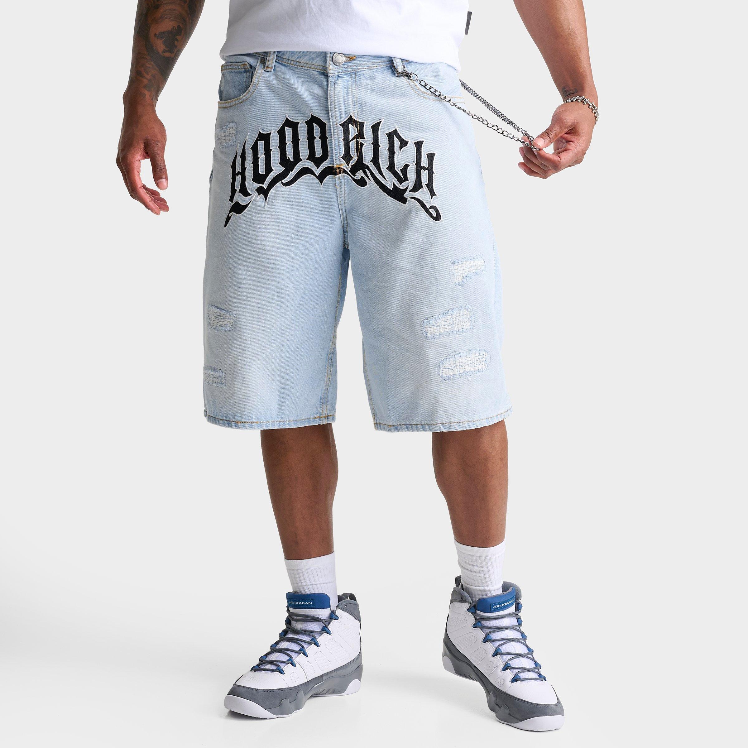 Hoodrich Ritual Distressed Denim Jean Shorts