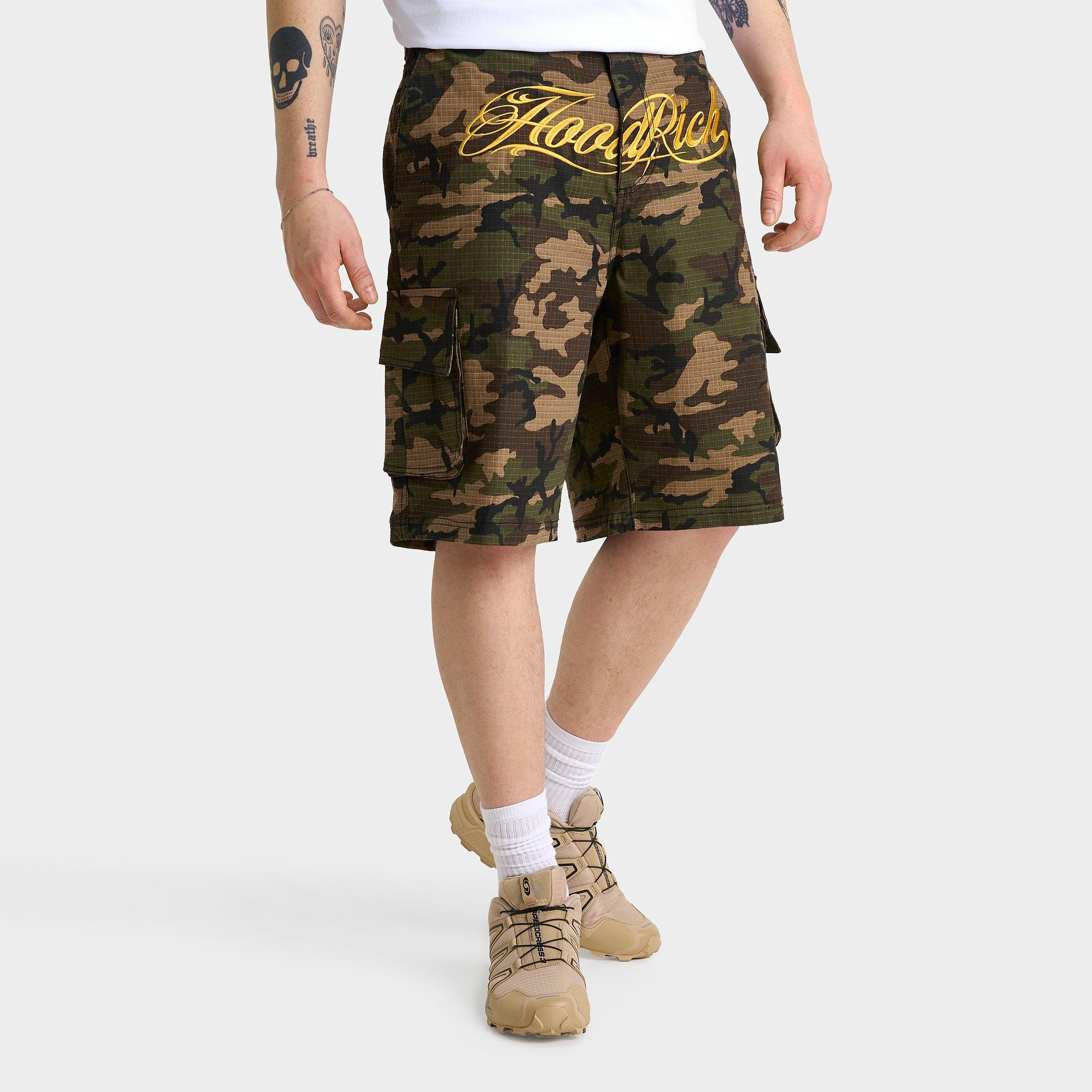 Hoodrich Stamp Tag Camo Cargo Shorts