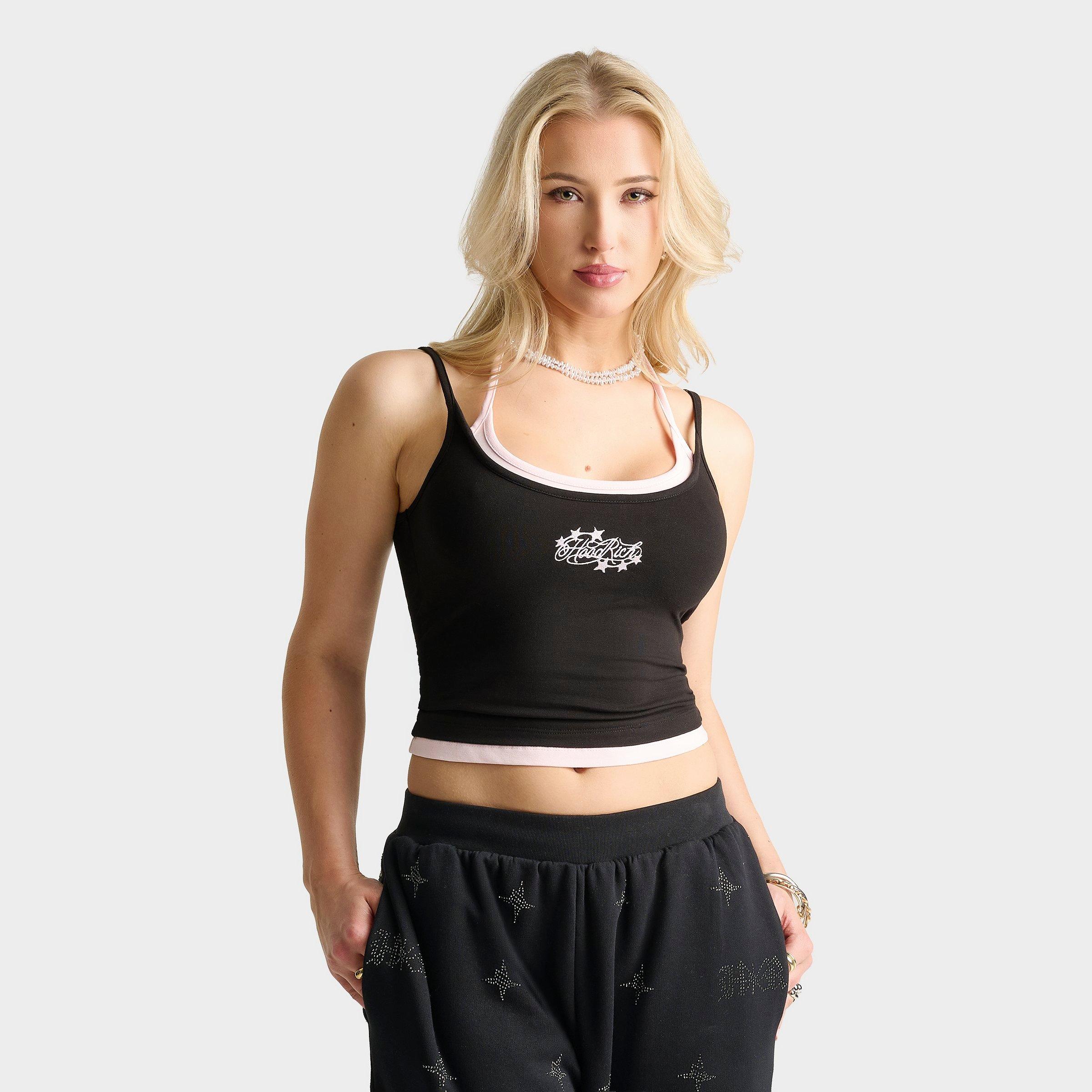 Hoodrich Bling Double Layer Tank