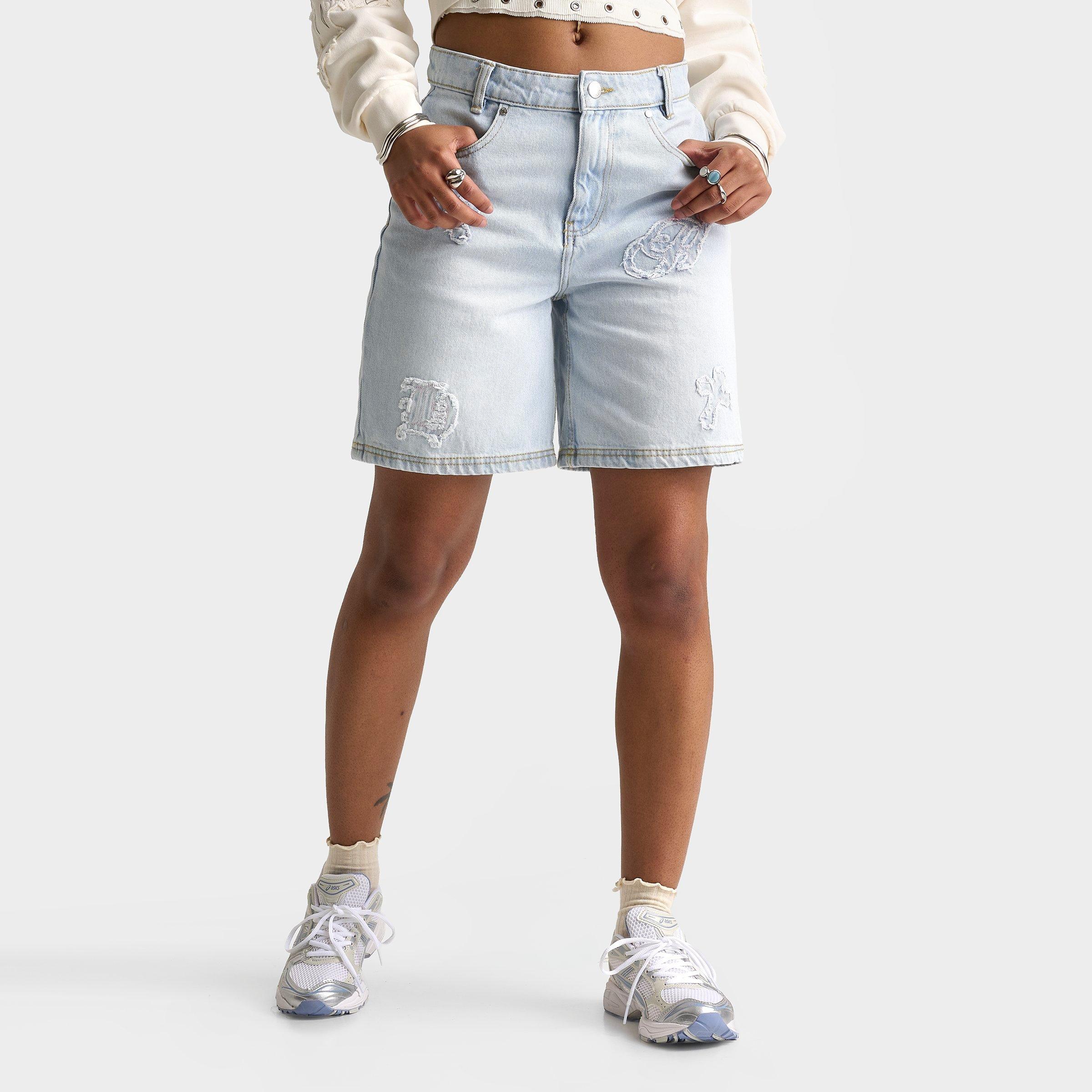 Hoodrich Mist Appliqué Denim Shorts