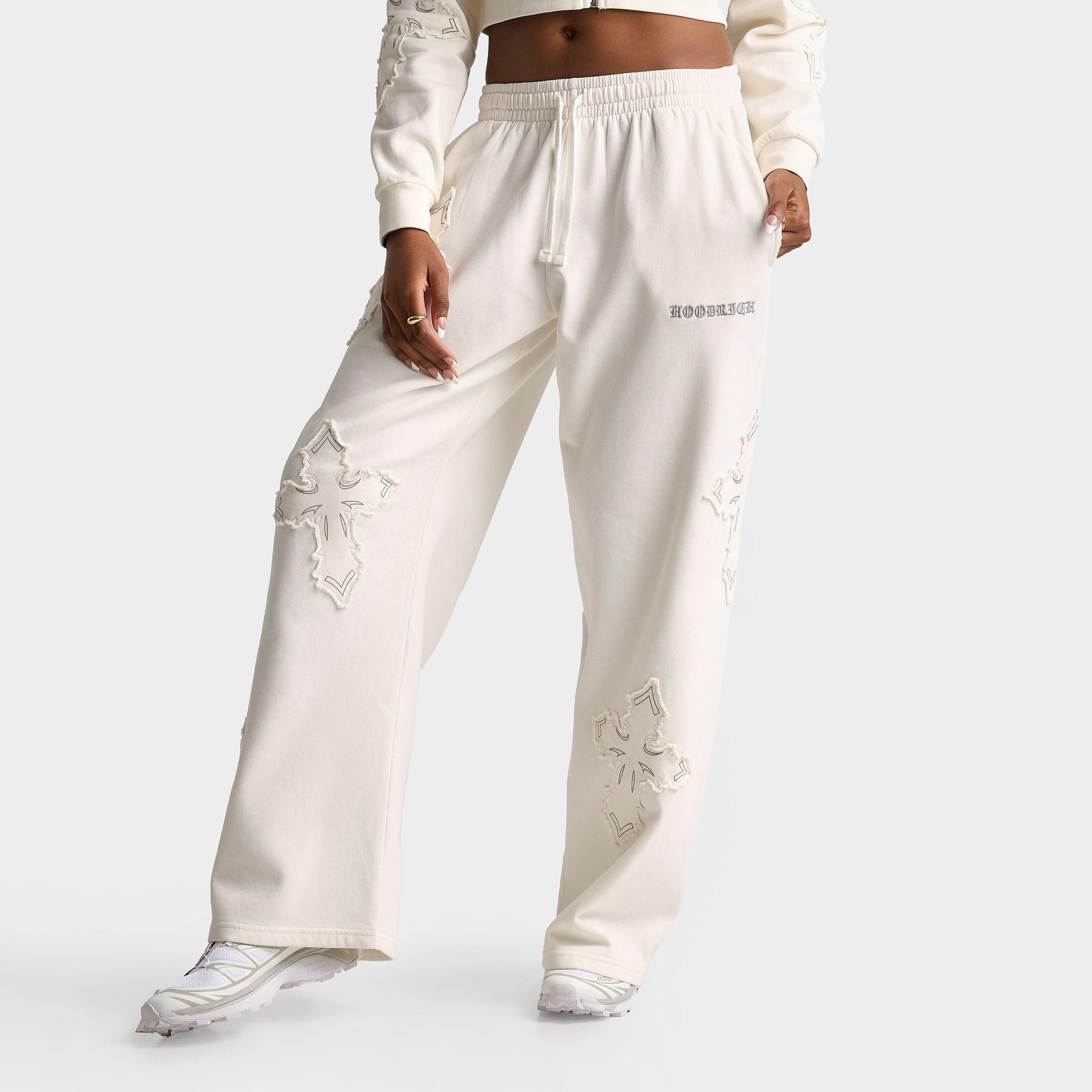 Hoodrich NYX Oversized Wide-Leg Fleece Jogger Pants