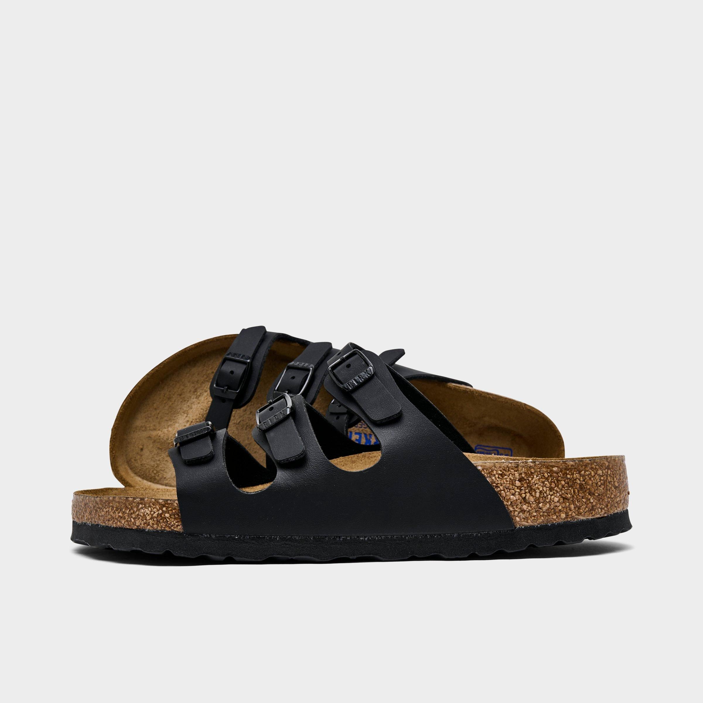 Birkenstock Florida Birko-Flor Nubuck Soft Footbed Sandals