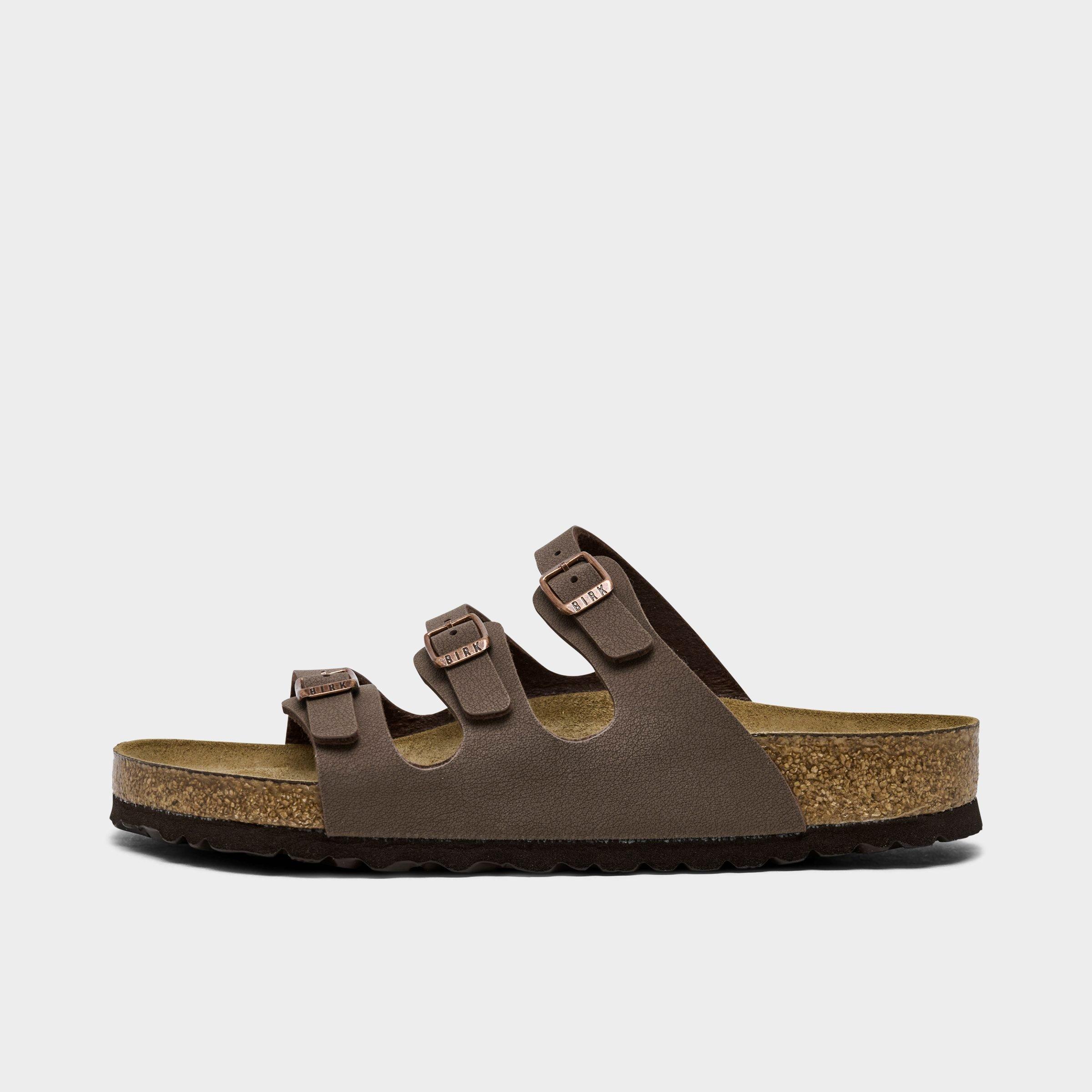 Birkenstock Florida Birko-Flor Nubuck Soft Footbed Sandals