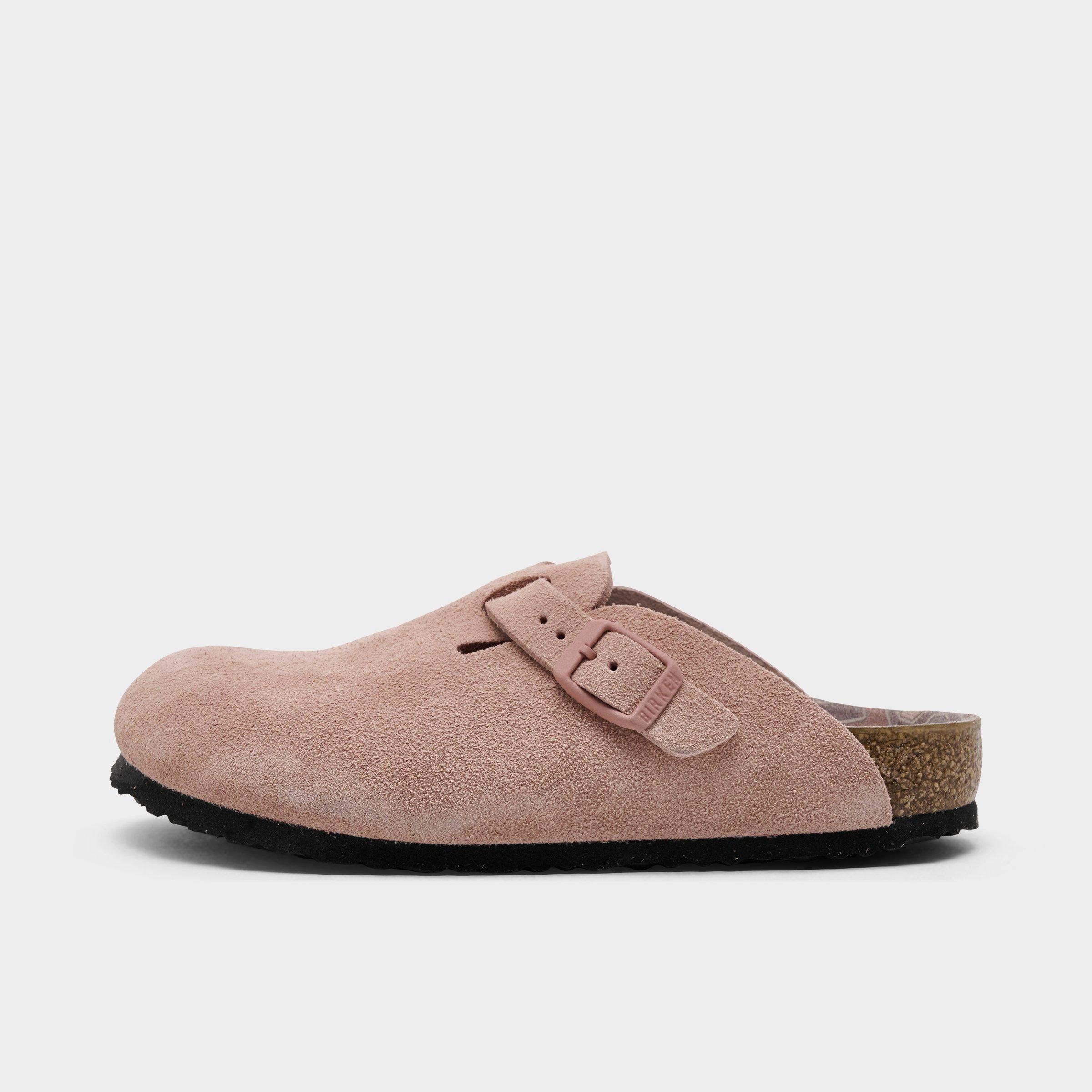 Birkenstock Boston Suede Leather Clogs