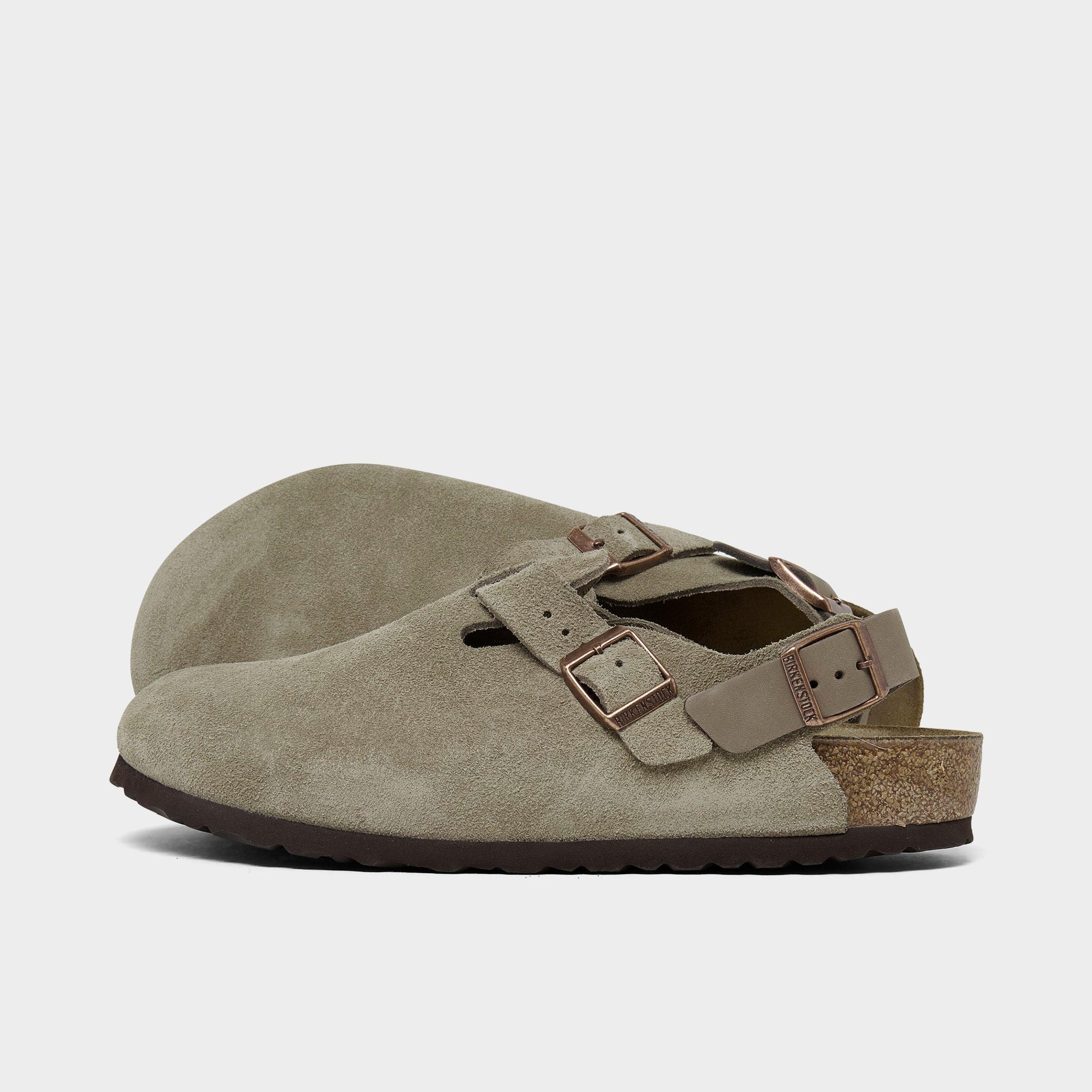 Birkenstock Tokio Suede Leather Clogs