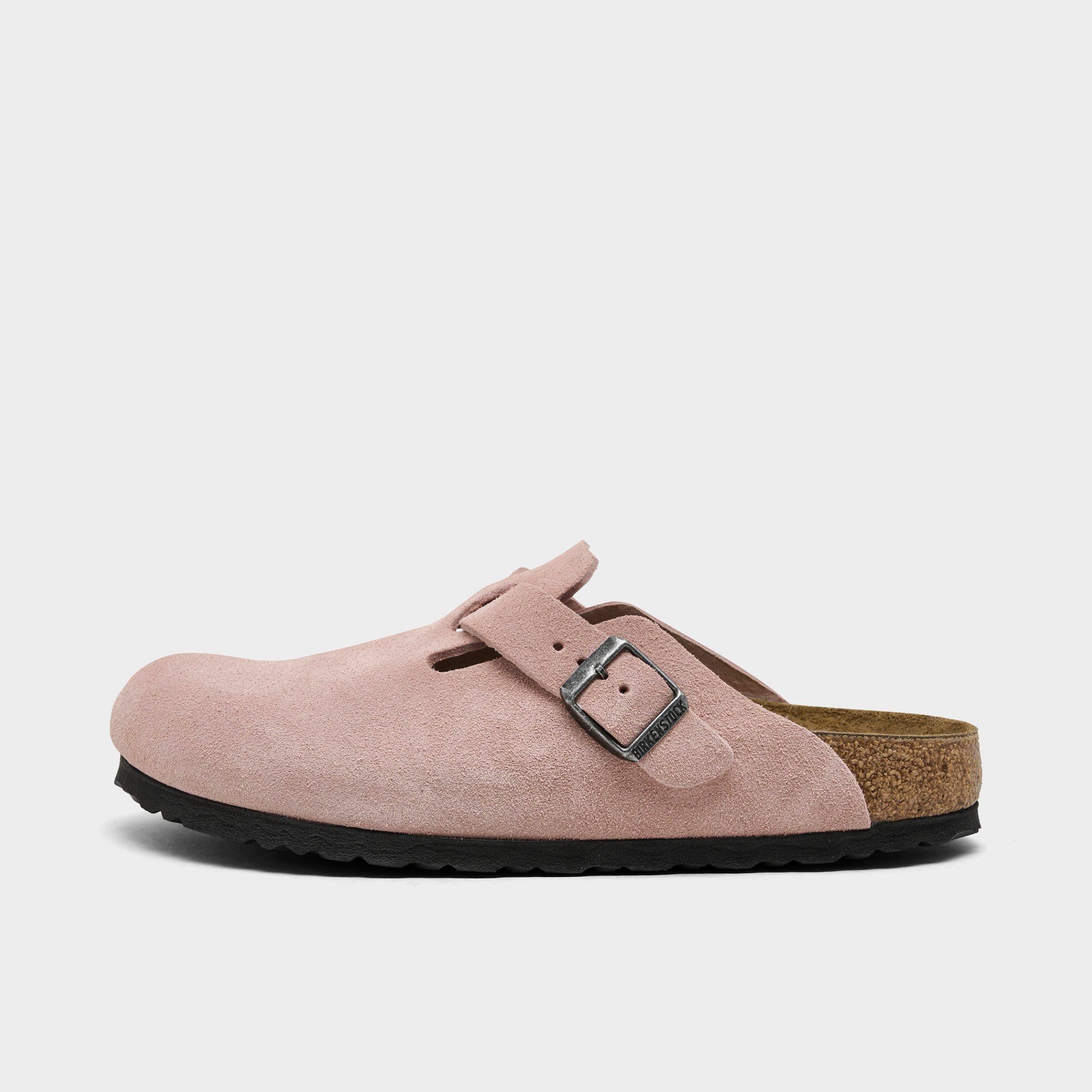 Birkenstock Boston Suede Leather Clogs