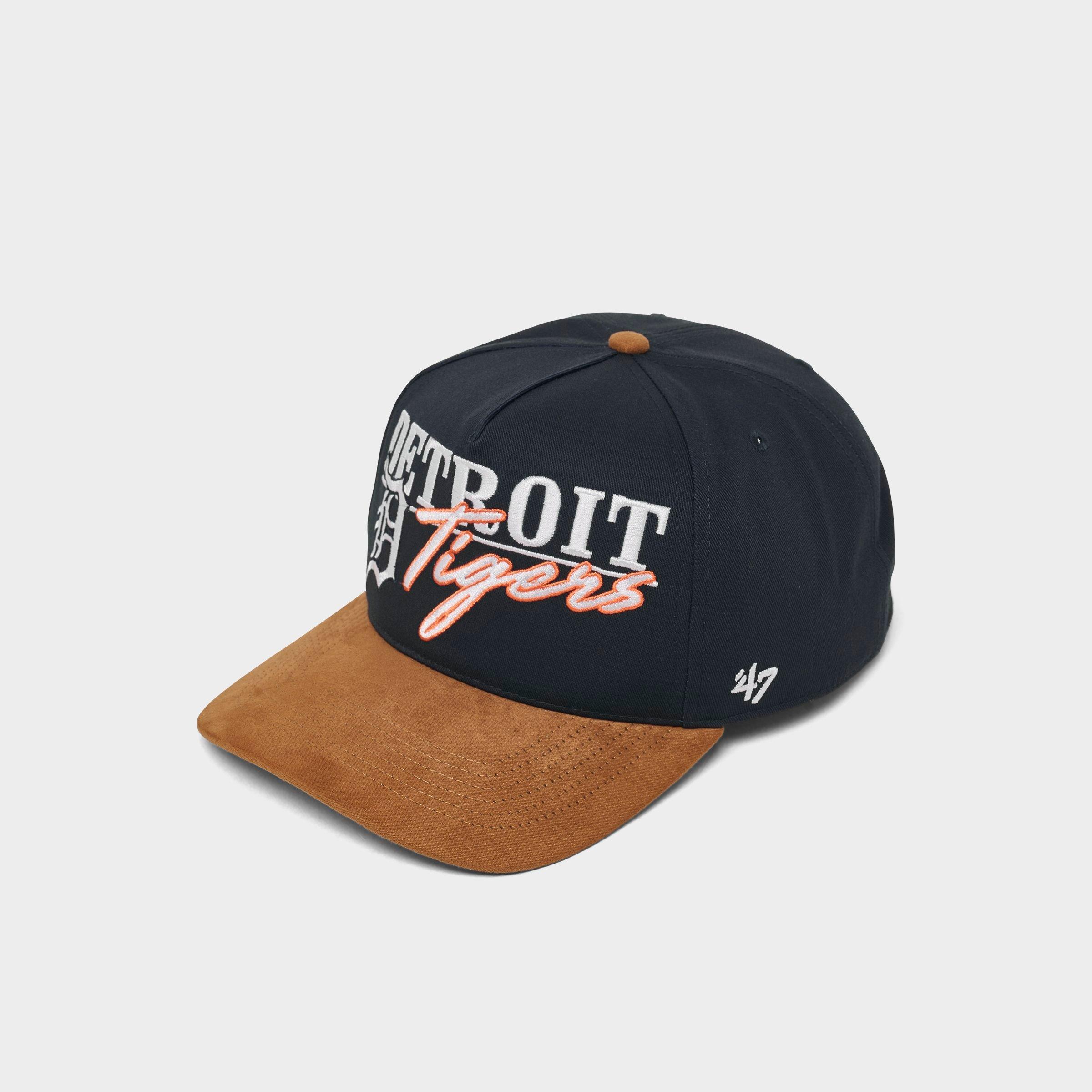 47 Detroit Tigers MLB Scribe Line Hitch Snapback Hat