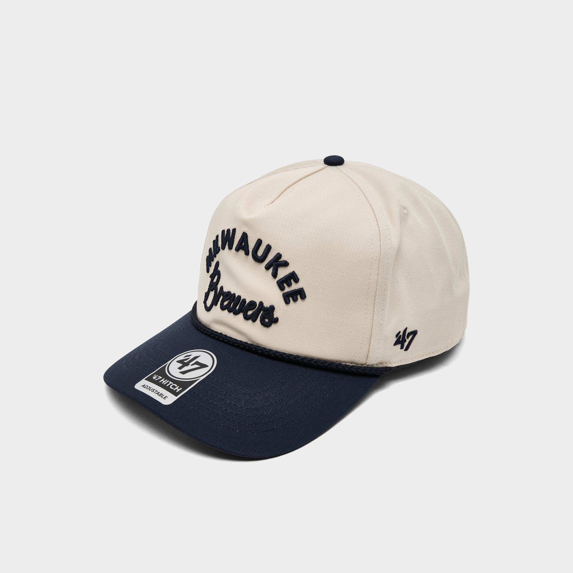 47 Milwaukee Brewers MLB Rope Script Hitch Snapback Hat