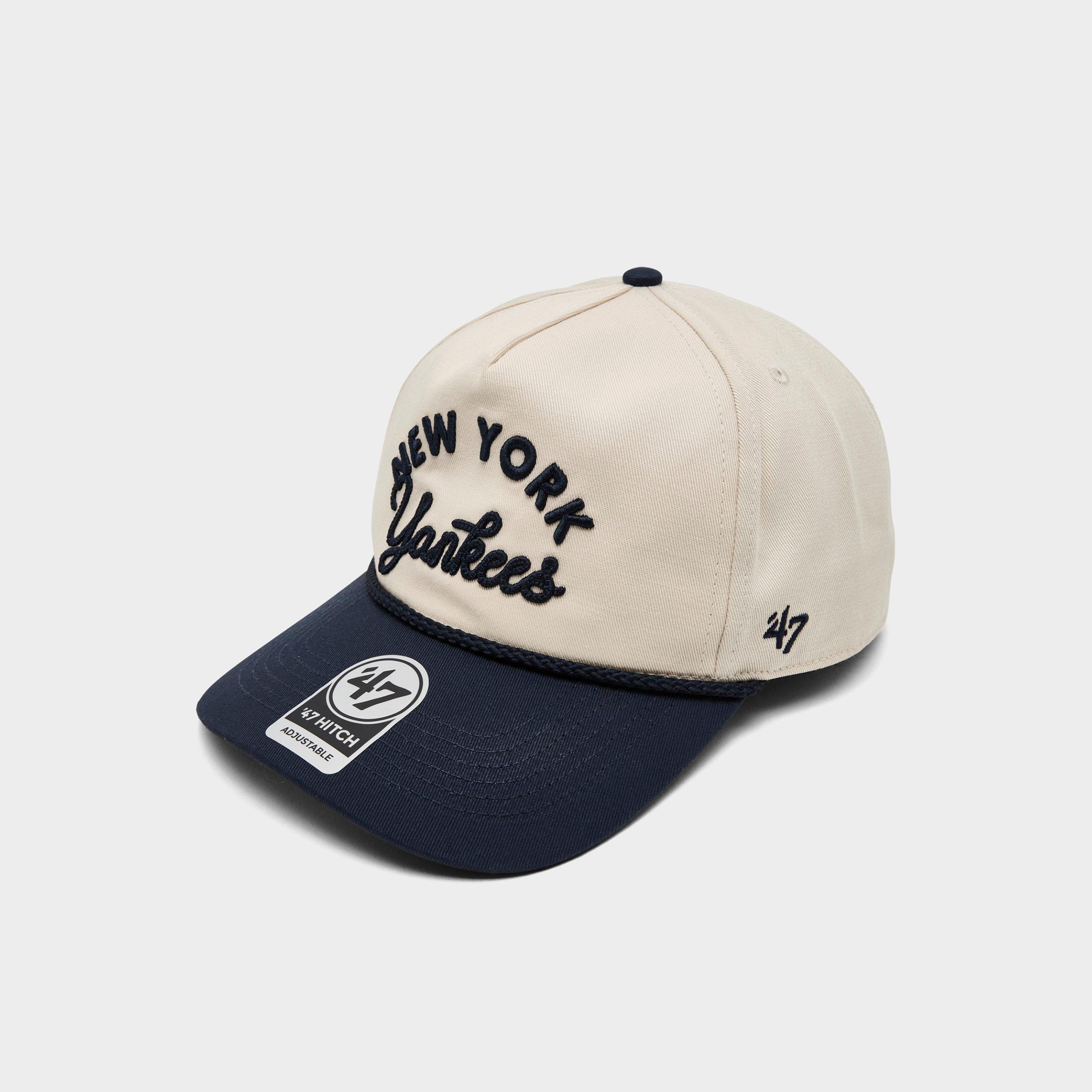 47 New York Yankees MLB Rope Script Hitch Snapback Hat
