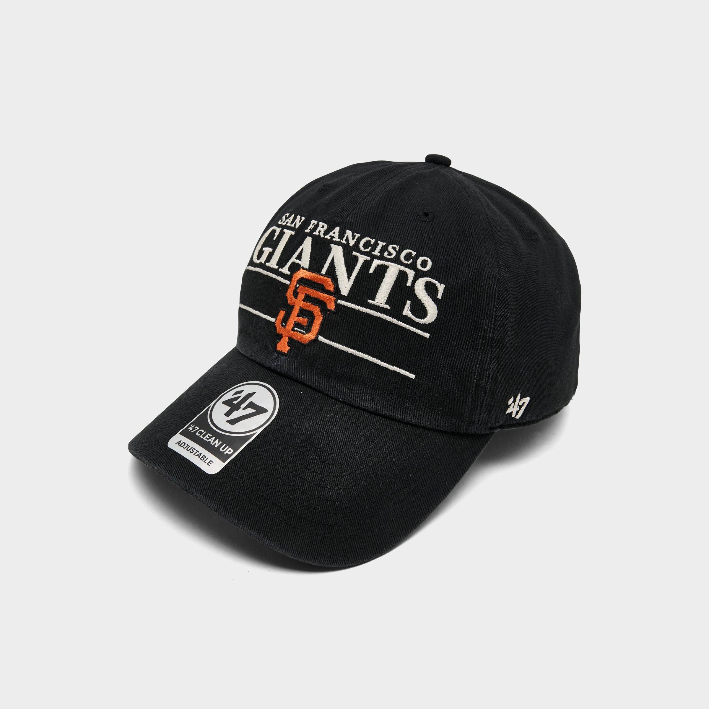 47 San Francisco Giants MLB Team Name & Logo Clean Up Strapback Hat