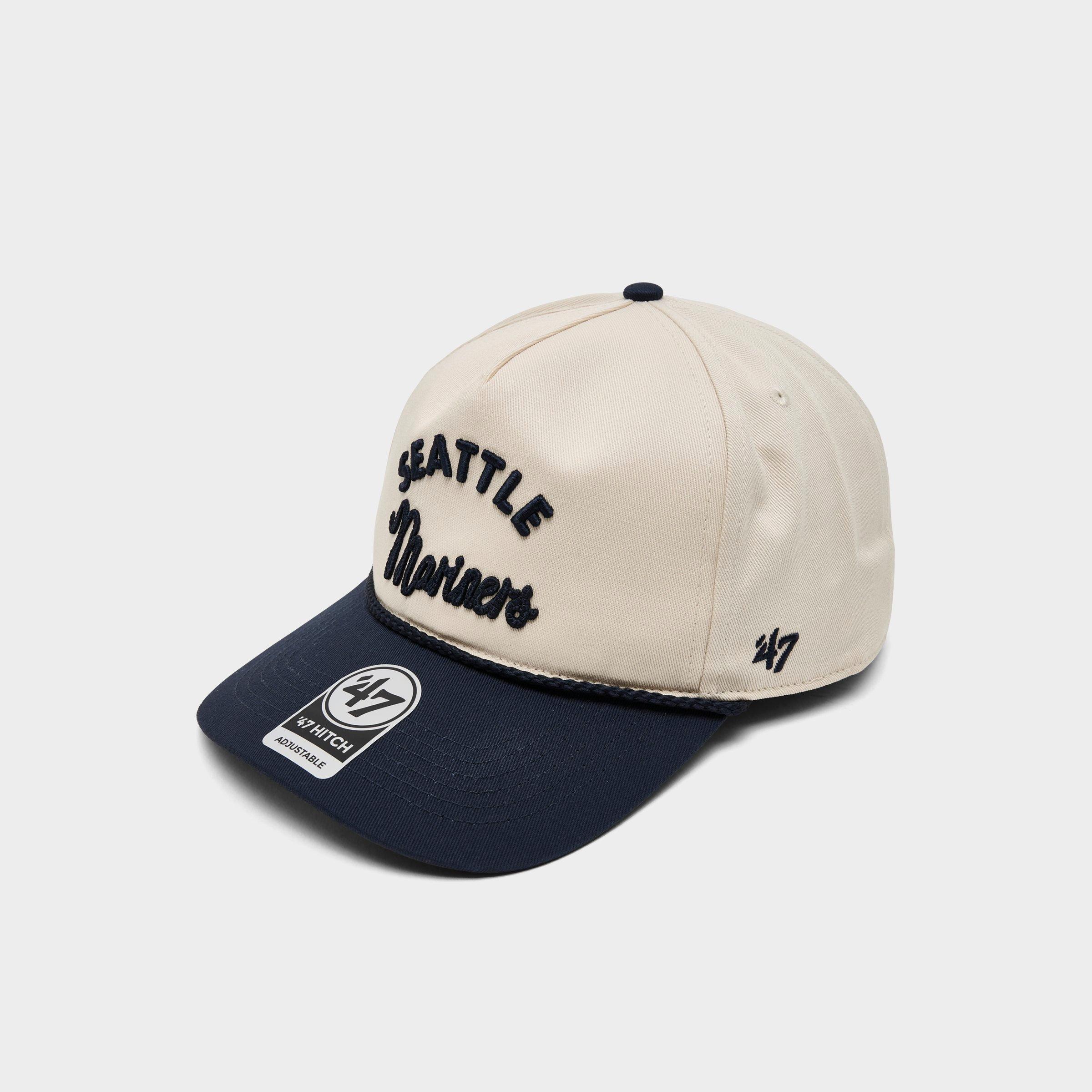 47 Seattle Mariners MLB Rope Script Hitch Snapback Hat