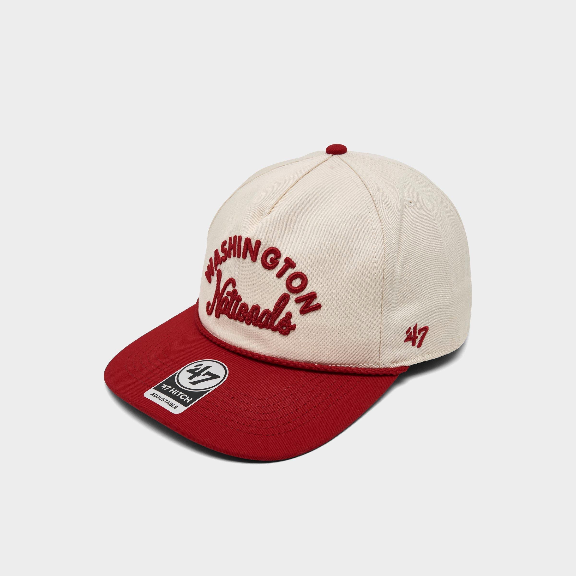 47 Washington Nationals MLB Rope Script Hitch Snapback Hat