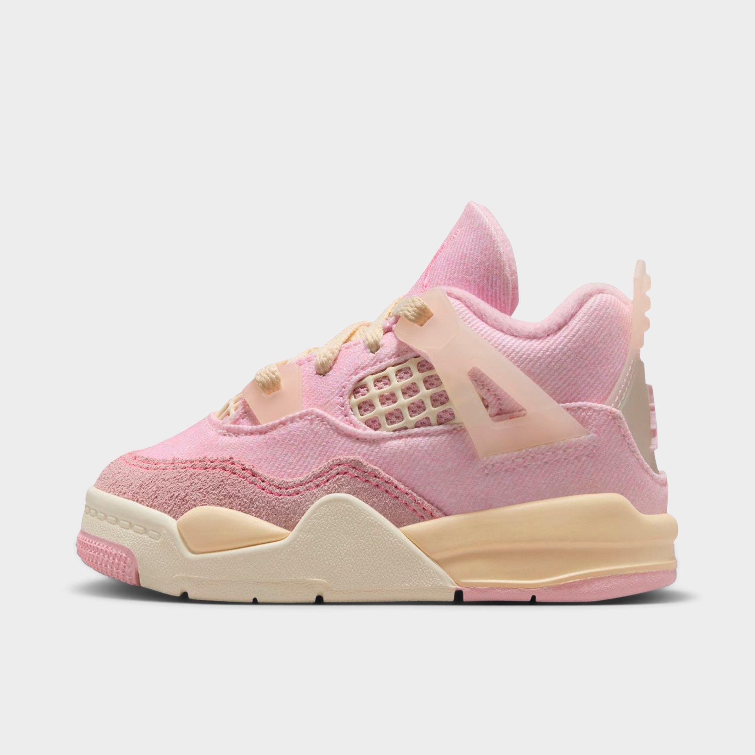 Air Jordan Retro 4 Textile Basketball Shoes