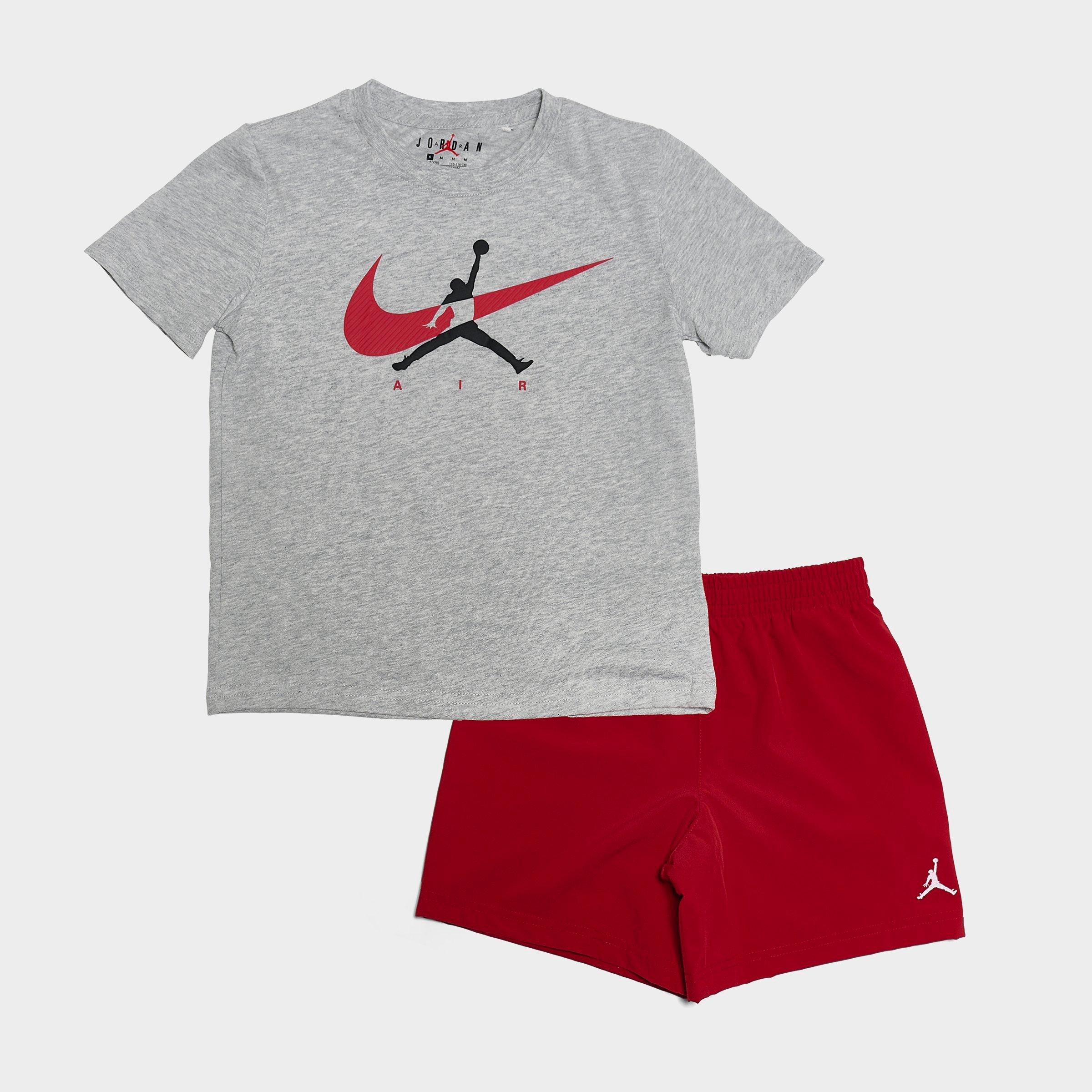 Jordan Jumpman Swoosh T-Shirt and Shorts Set
