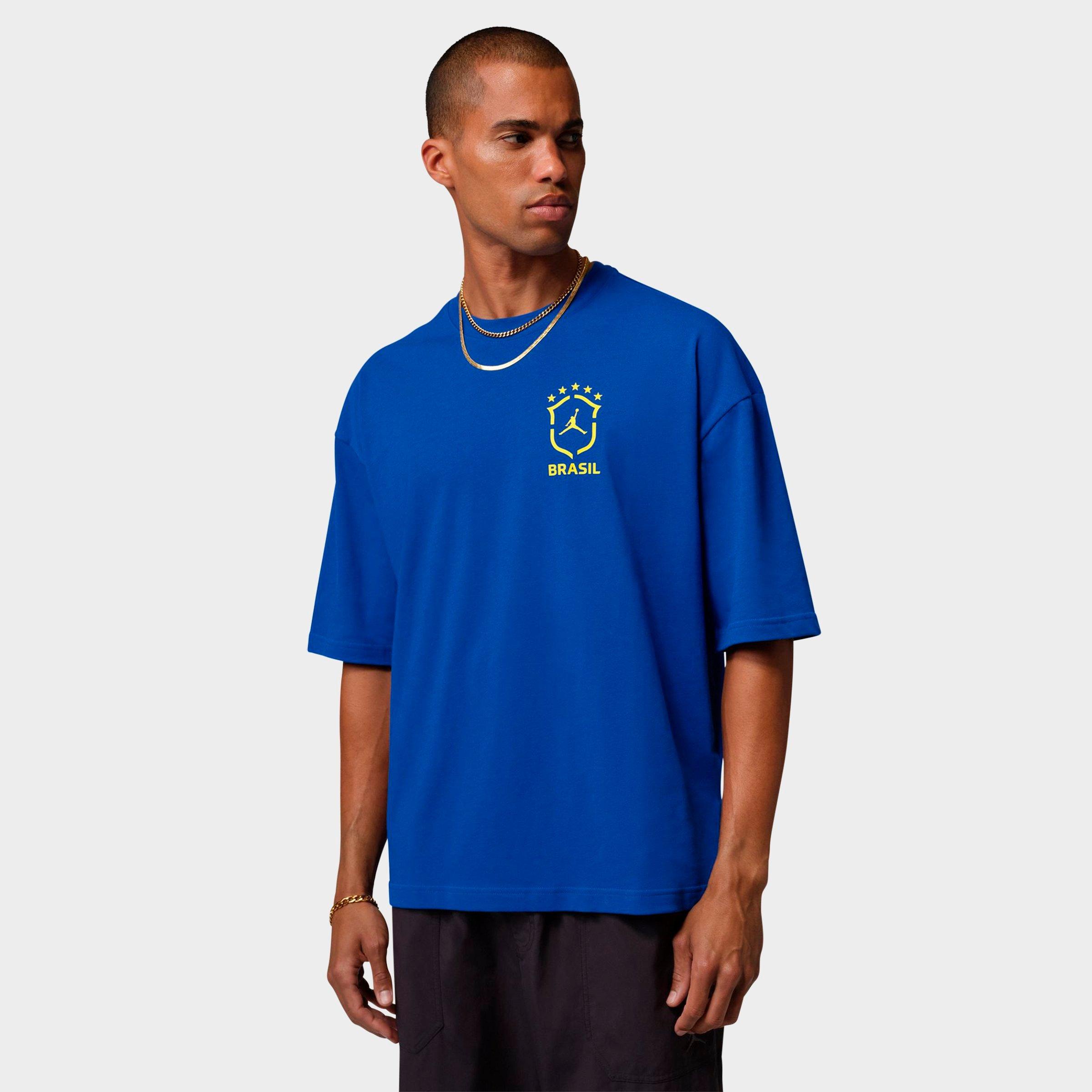 Jordan 85 Brazil 5 Star Graphic Oversized T-Shirt
