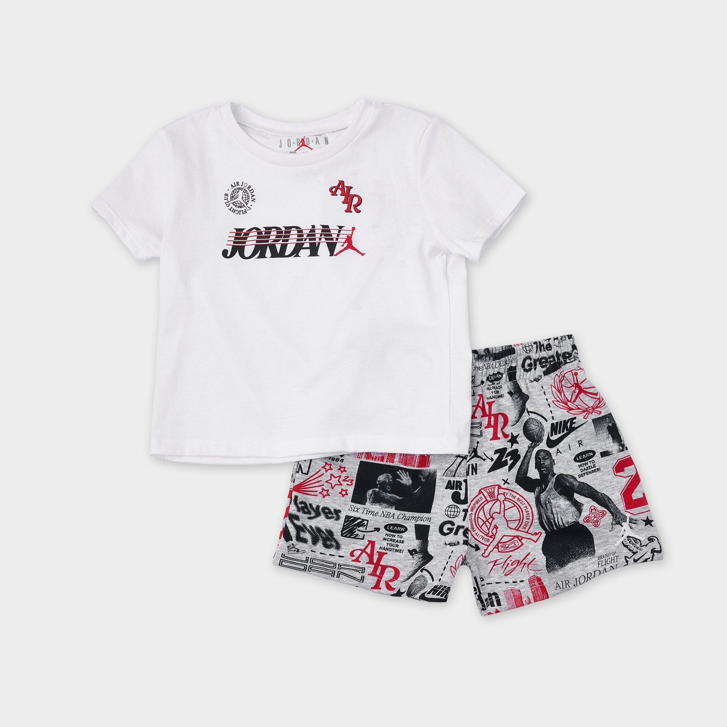 Jordan Sports Club T-Shirt and Shorts Set