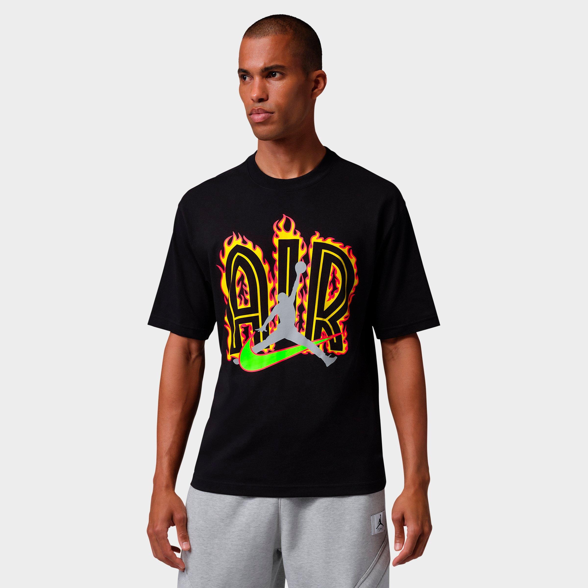Jordan Air Flame Graphic T-Shirt
