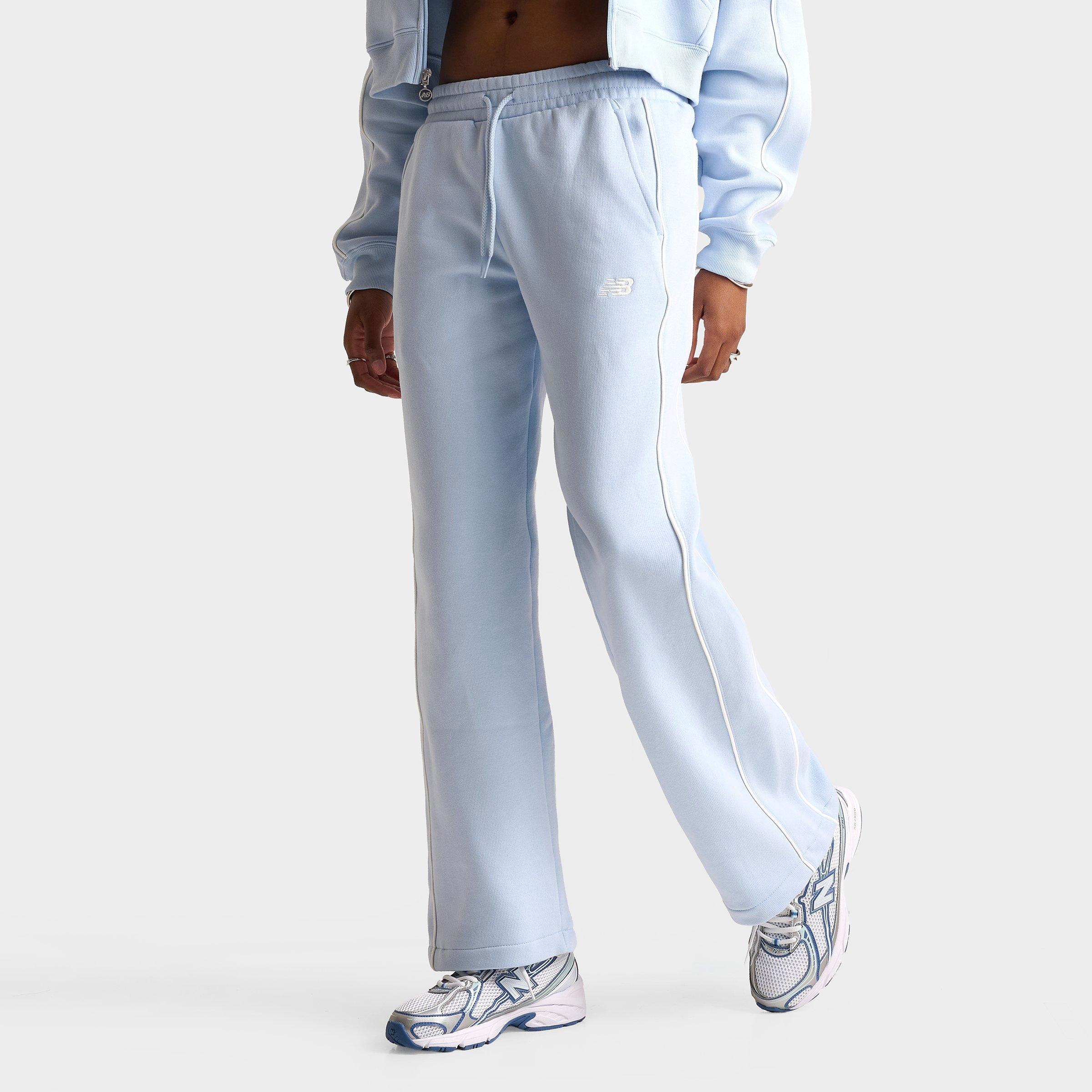 New Balance Piped Wide-Leg Jogger Pants