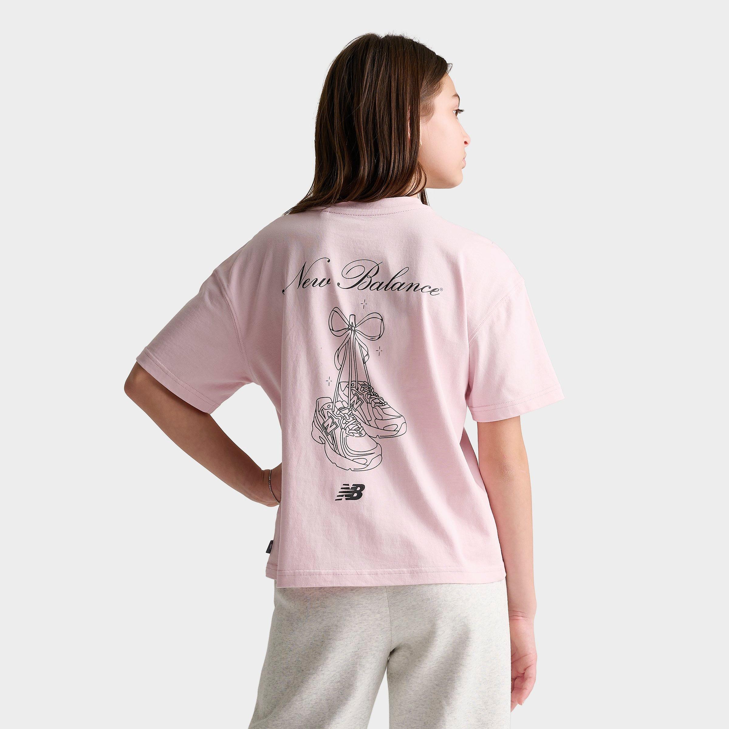 New Balance Bow Shoelace Graphic Boyfriend T-Shirt